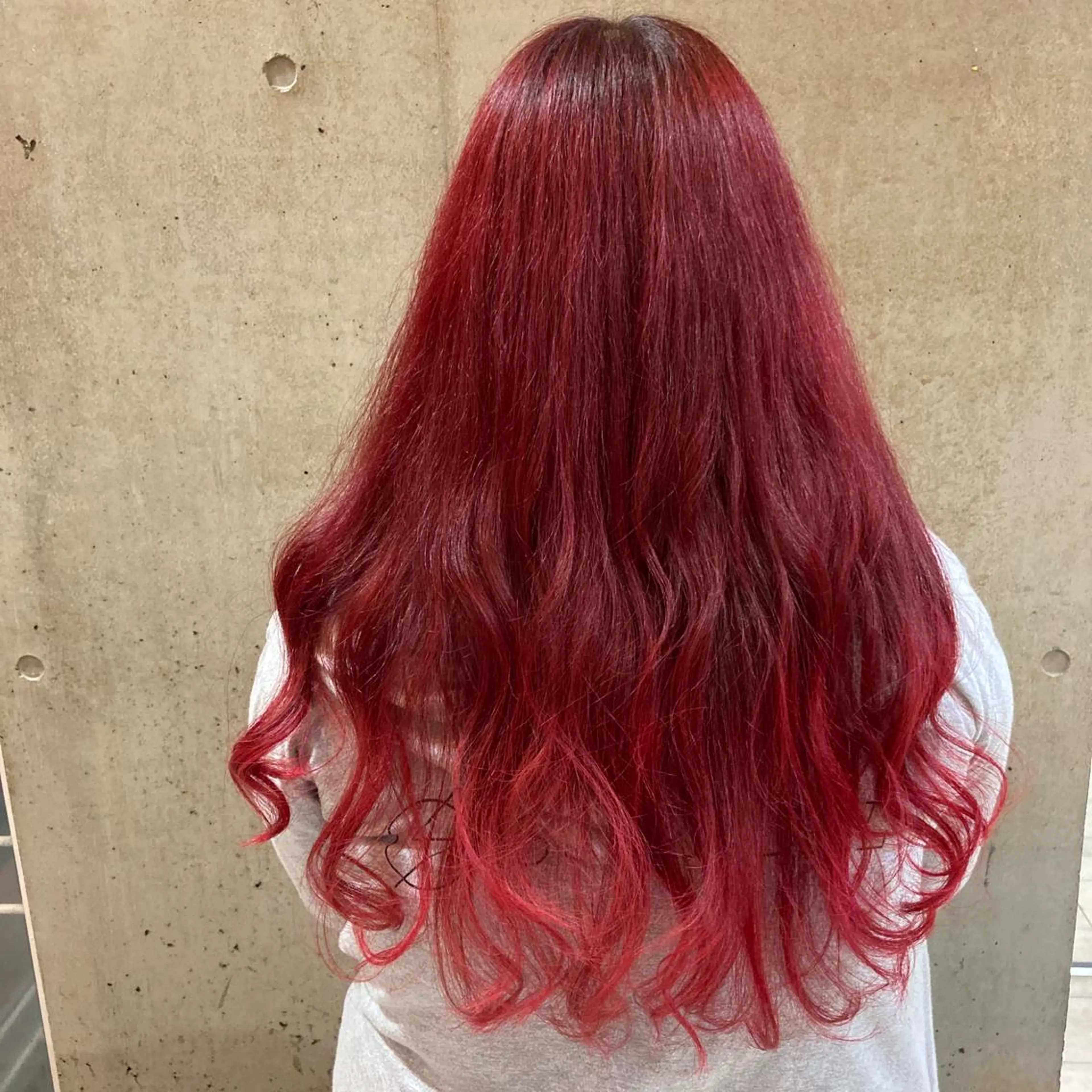 ロング カラー 一ノ瀬 蘭のヘアスタイル