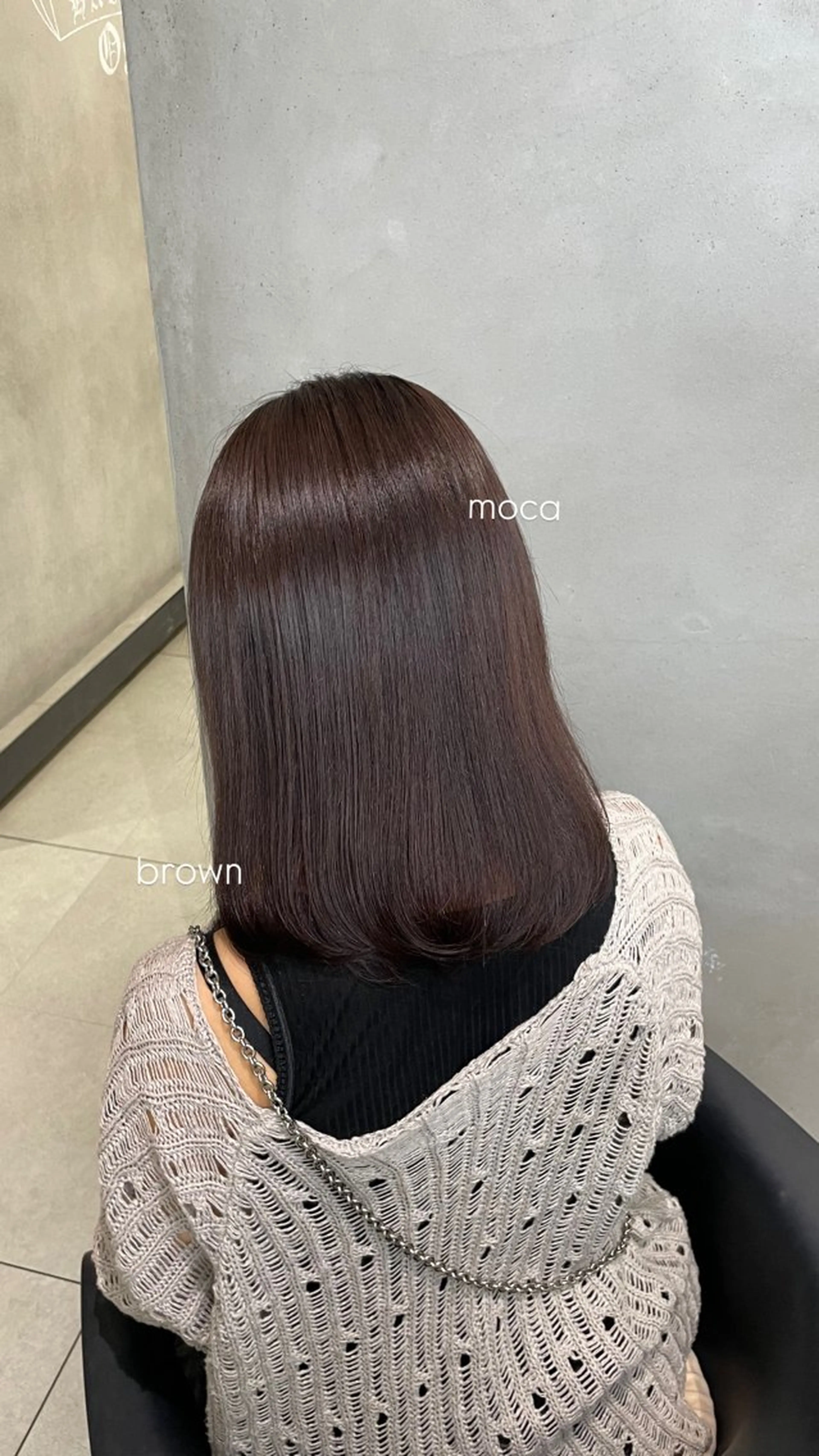 カラー offwhite Nano🪩🧡のヘアスタイル