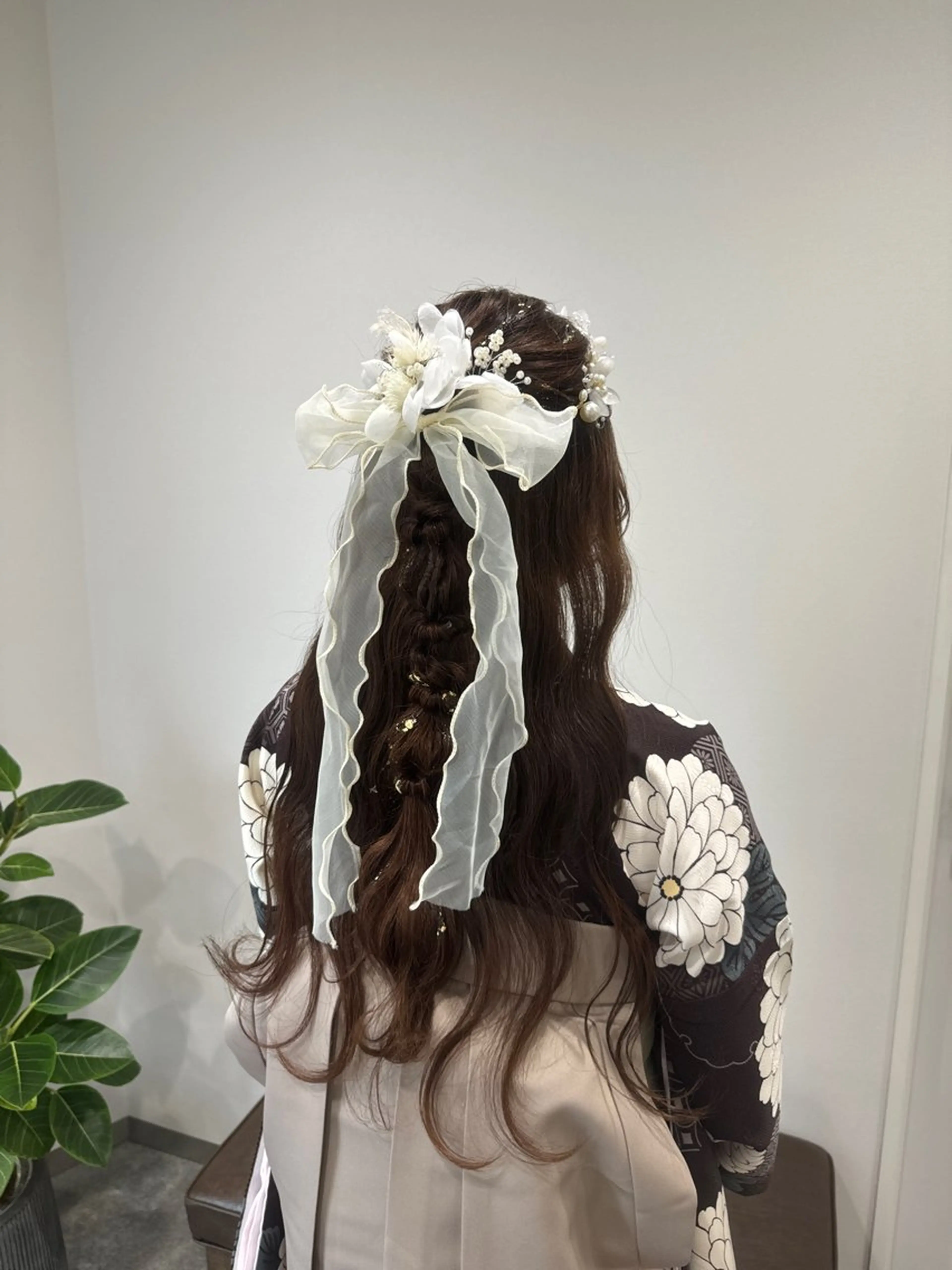 ロング ヘアアレンジ 着付け 艶カラー/ヘアセット 着付け　ふうか　渋谷のヘアスタイル
