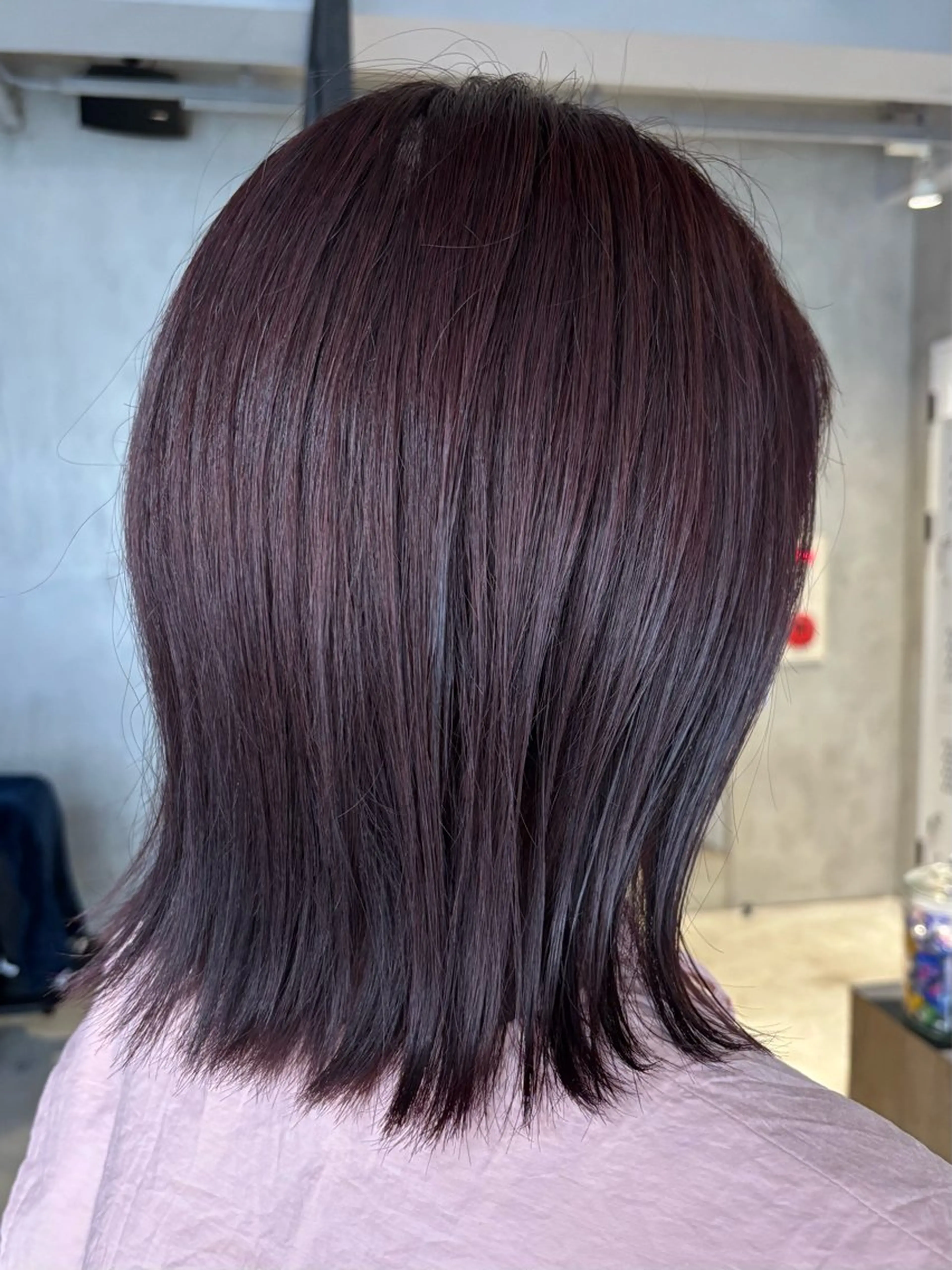 ミディアム ヘアカラー elima. 池田紗矢香💝のヘアスタイル