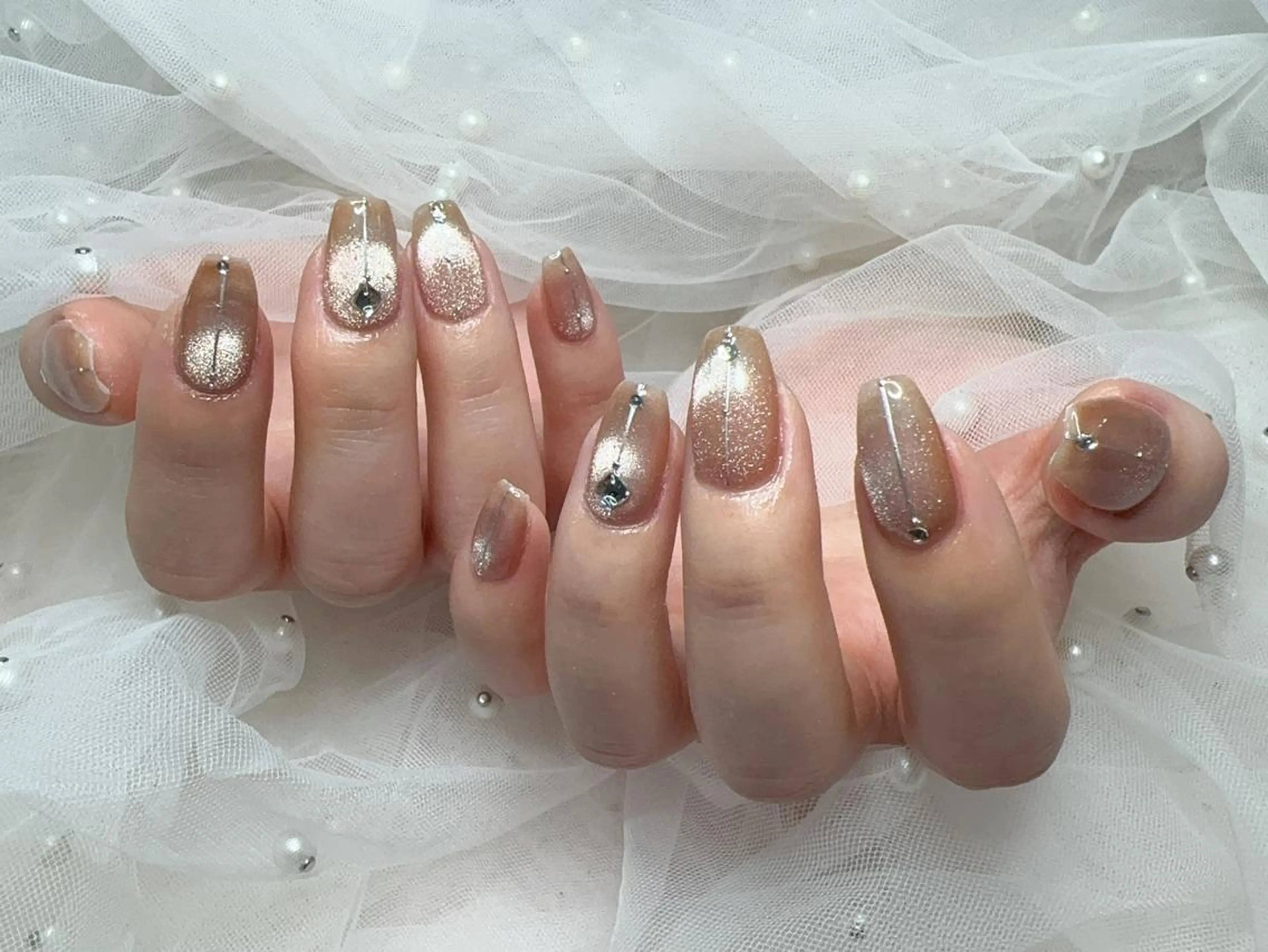 ネイル ハンドネイル 🎀シズカ nail🎀のネイルデザイン