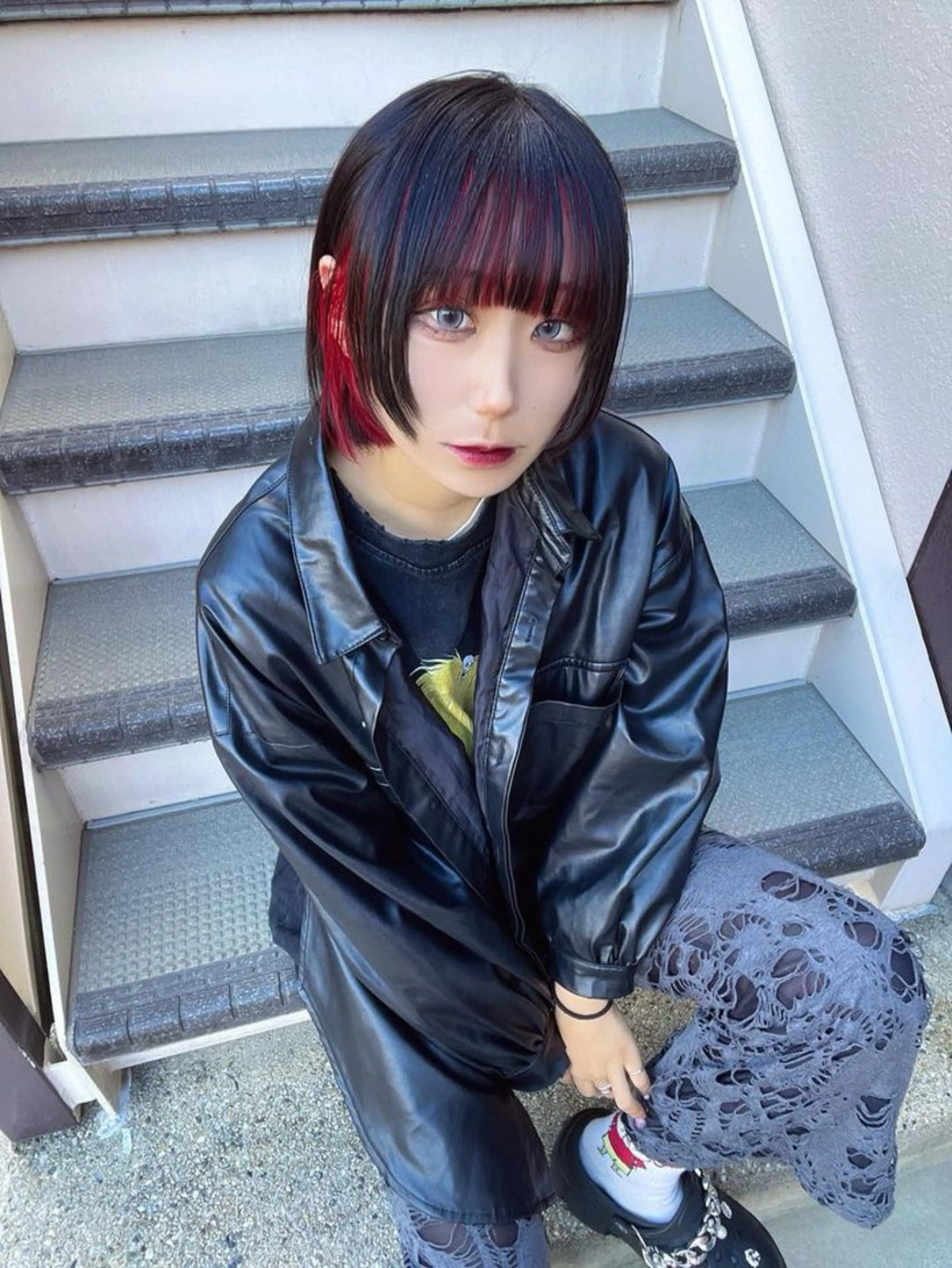 ミディアム カラー ブリーチ ケアブリーチ ハイトーンカラー 韓国風ヘア トリートメント カット ヘアカラー トリートメント 🐶ひかる🐶 JILLSTUDIOのヘアスタイル