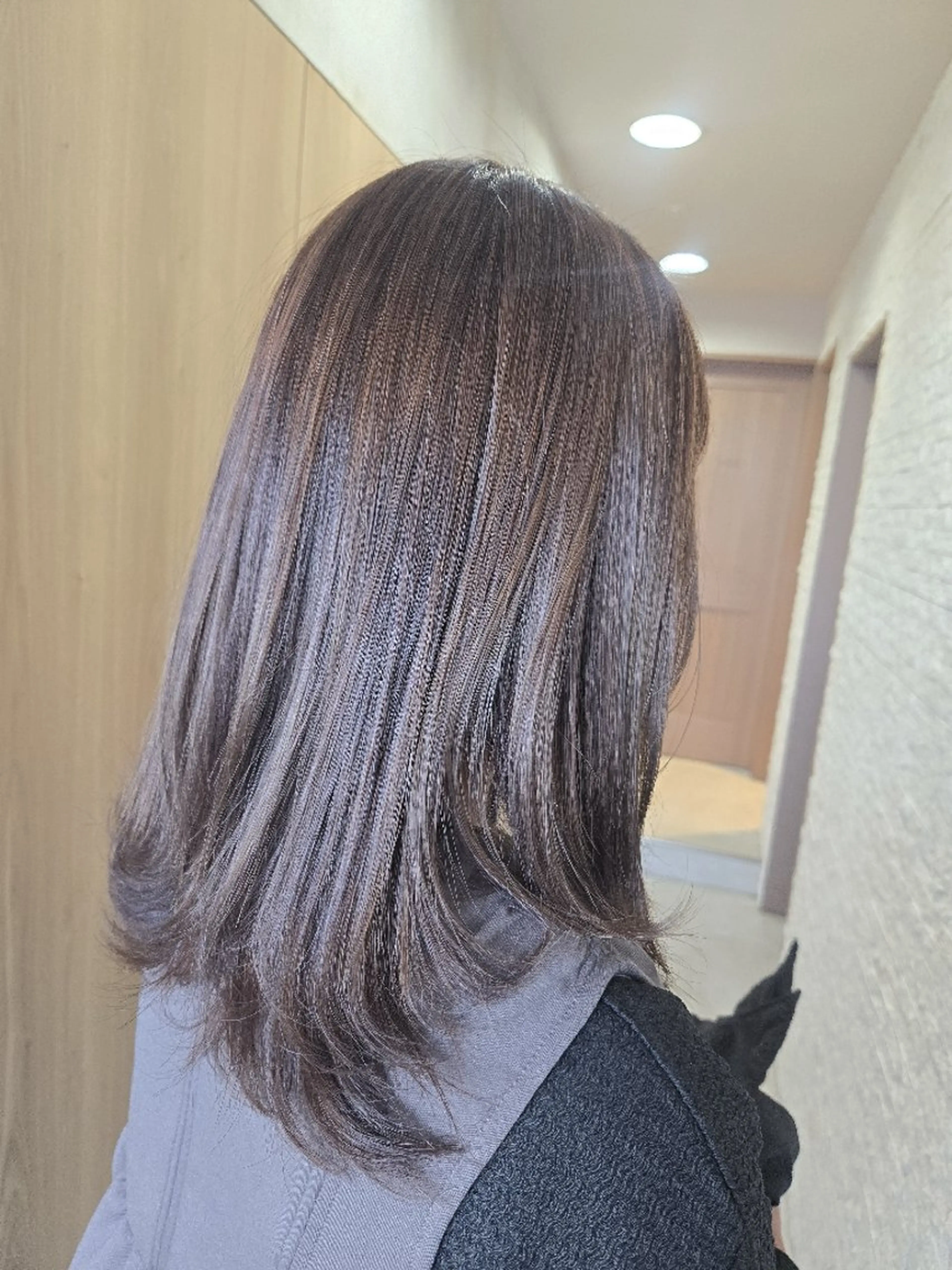 ミディアム カラー 🫧高濃度水素カラー ✂️鈴木 直人のヘアスタイル