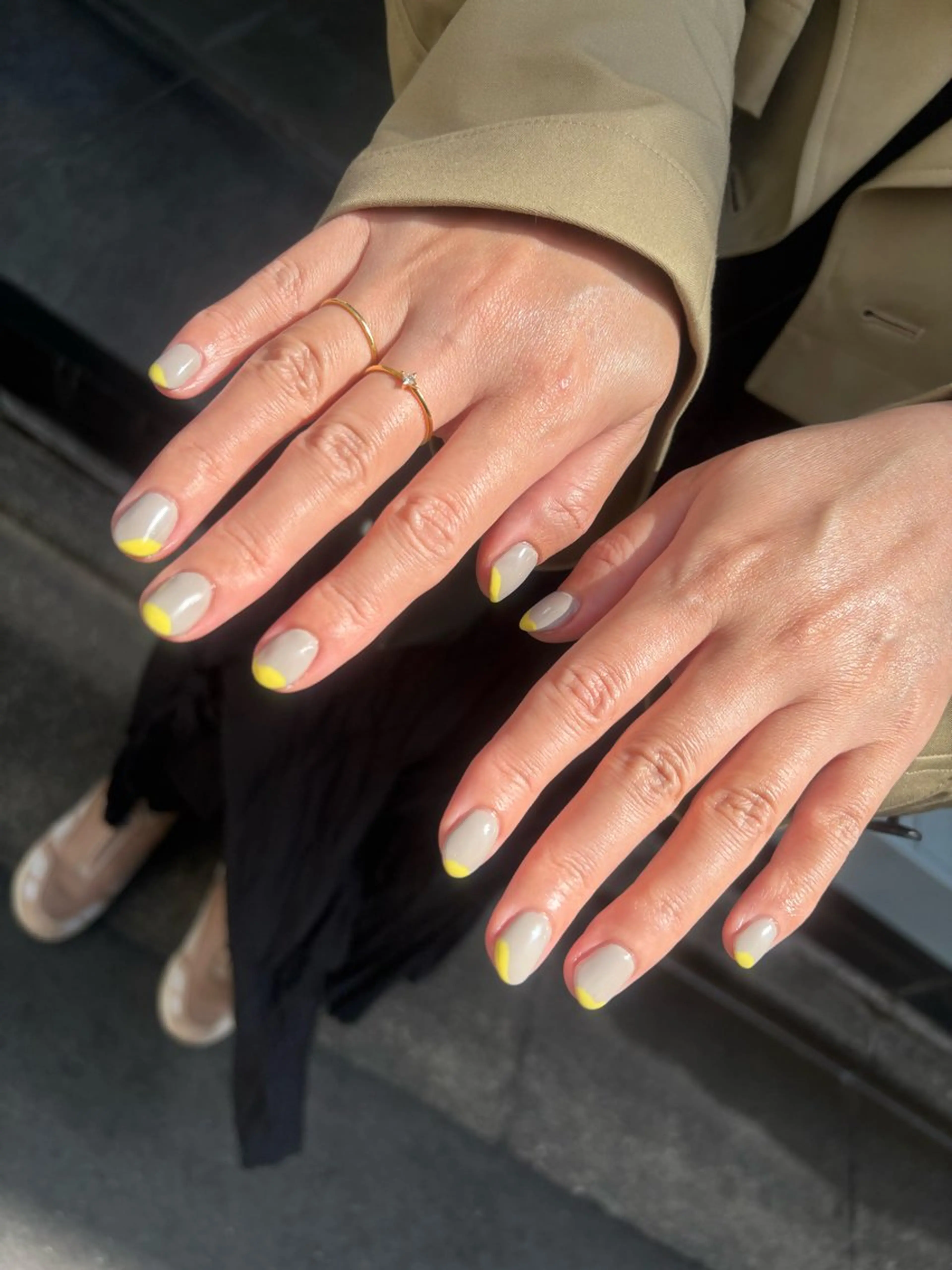 ネイル フレンチネイル ハンドネイル atacca/ Saho.パラジェルのネイルデザイン