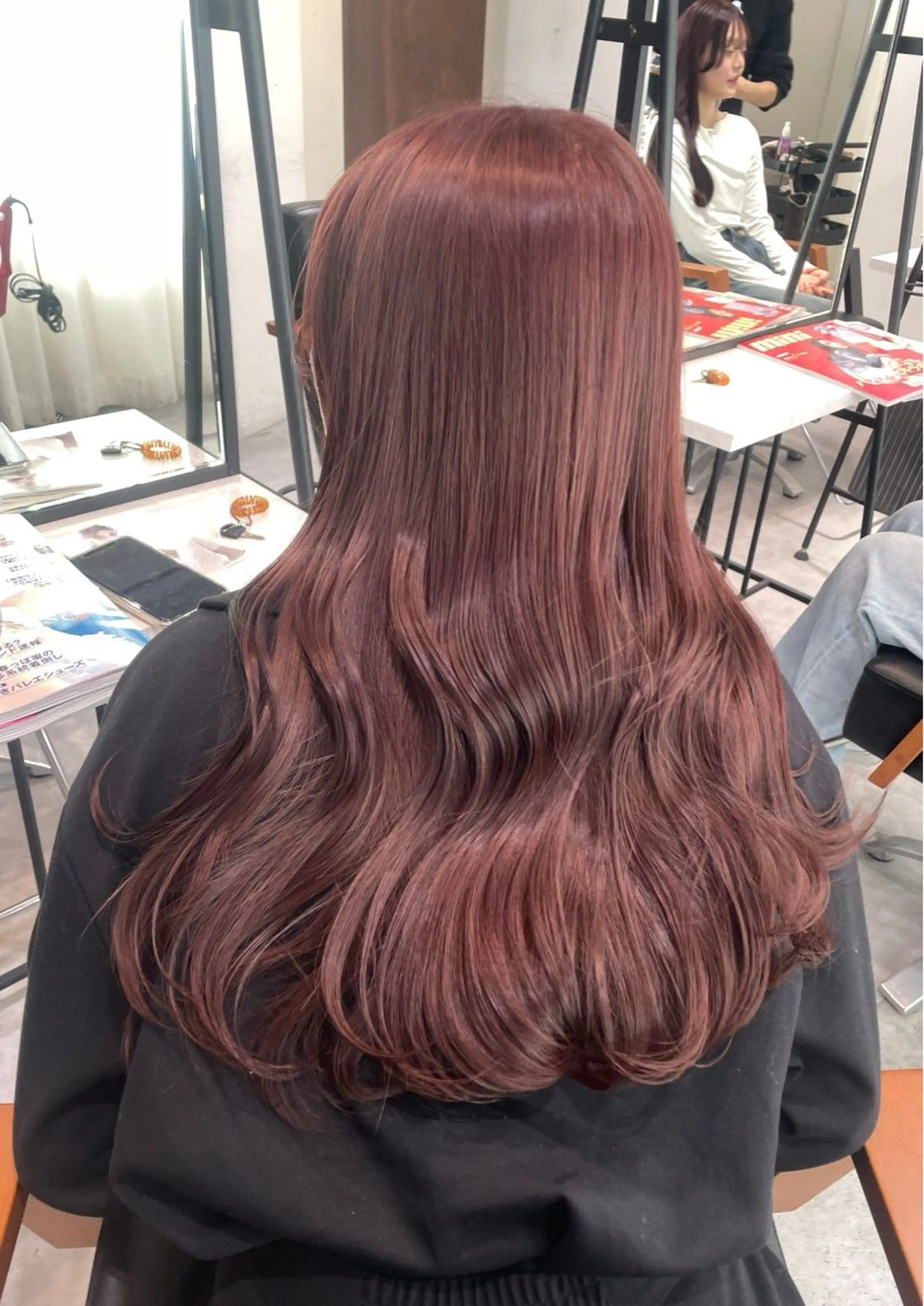 ちゅるんボルドーcolor🍒🫧の写真