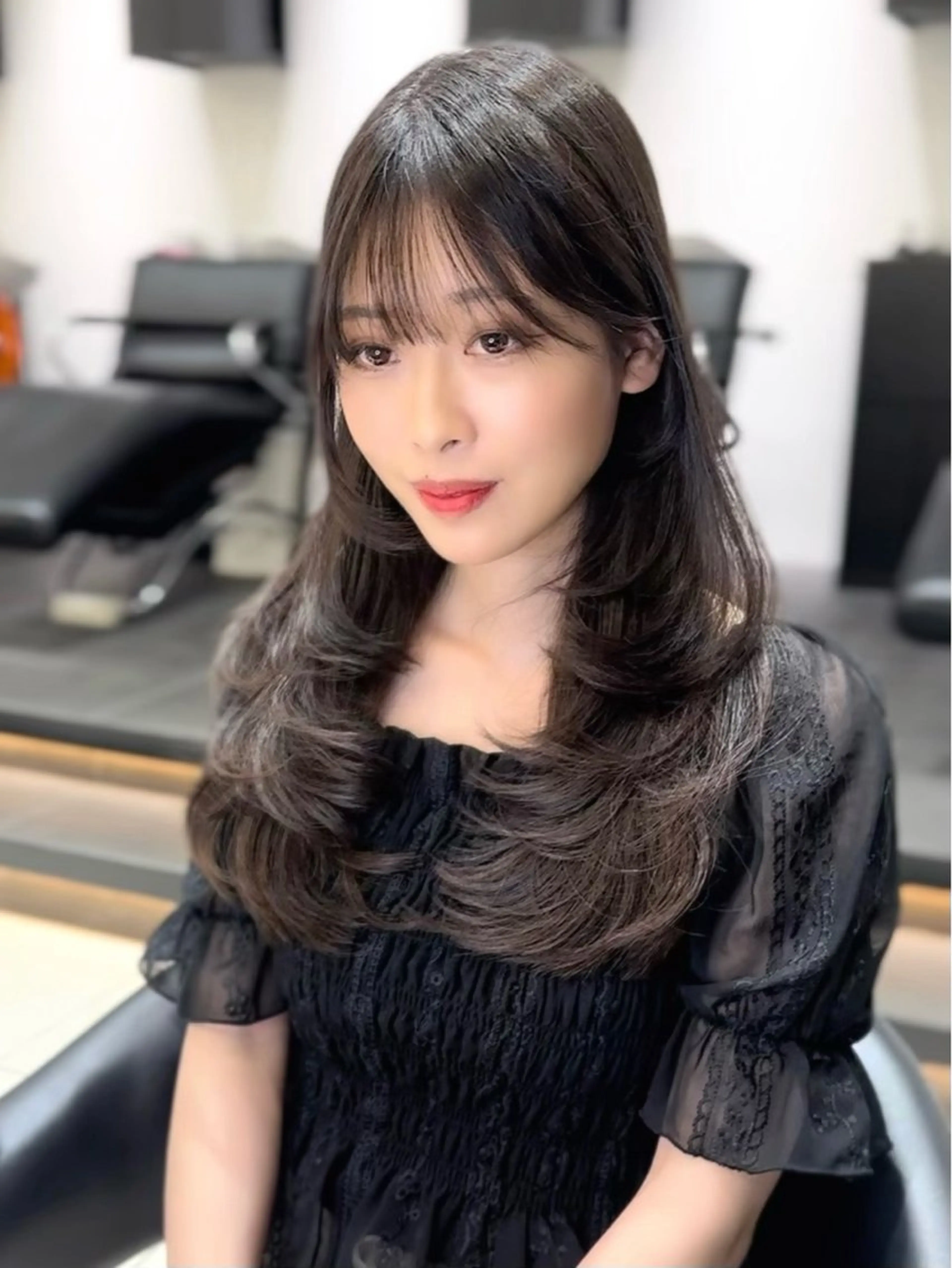 セミロング 尾田 一仁のヘアスタイル