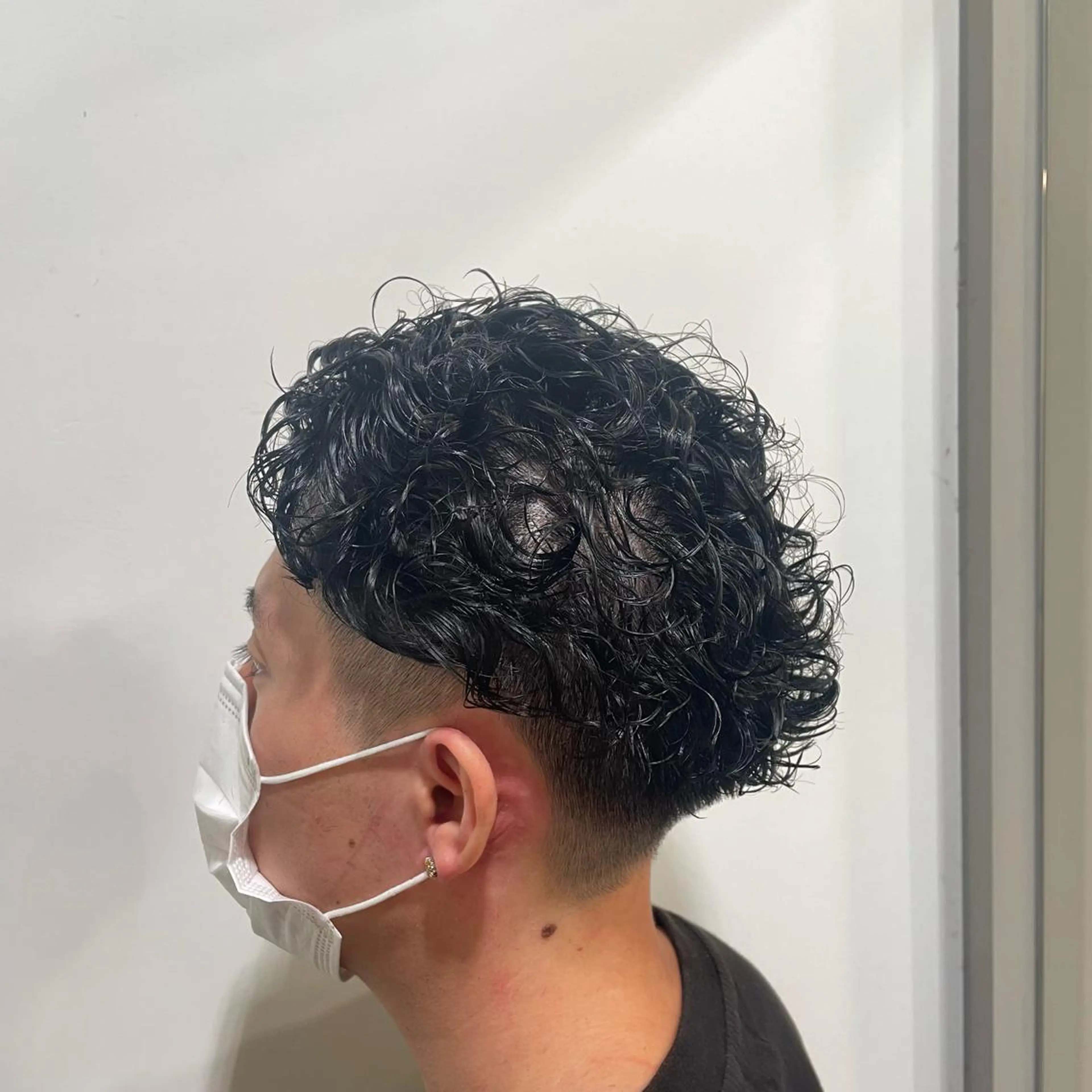 ショート パーマ メンズ サトウ コウキ  メンズのヘアスタイル