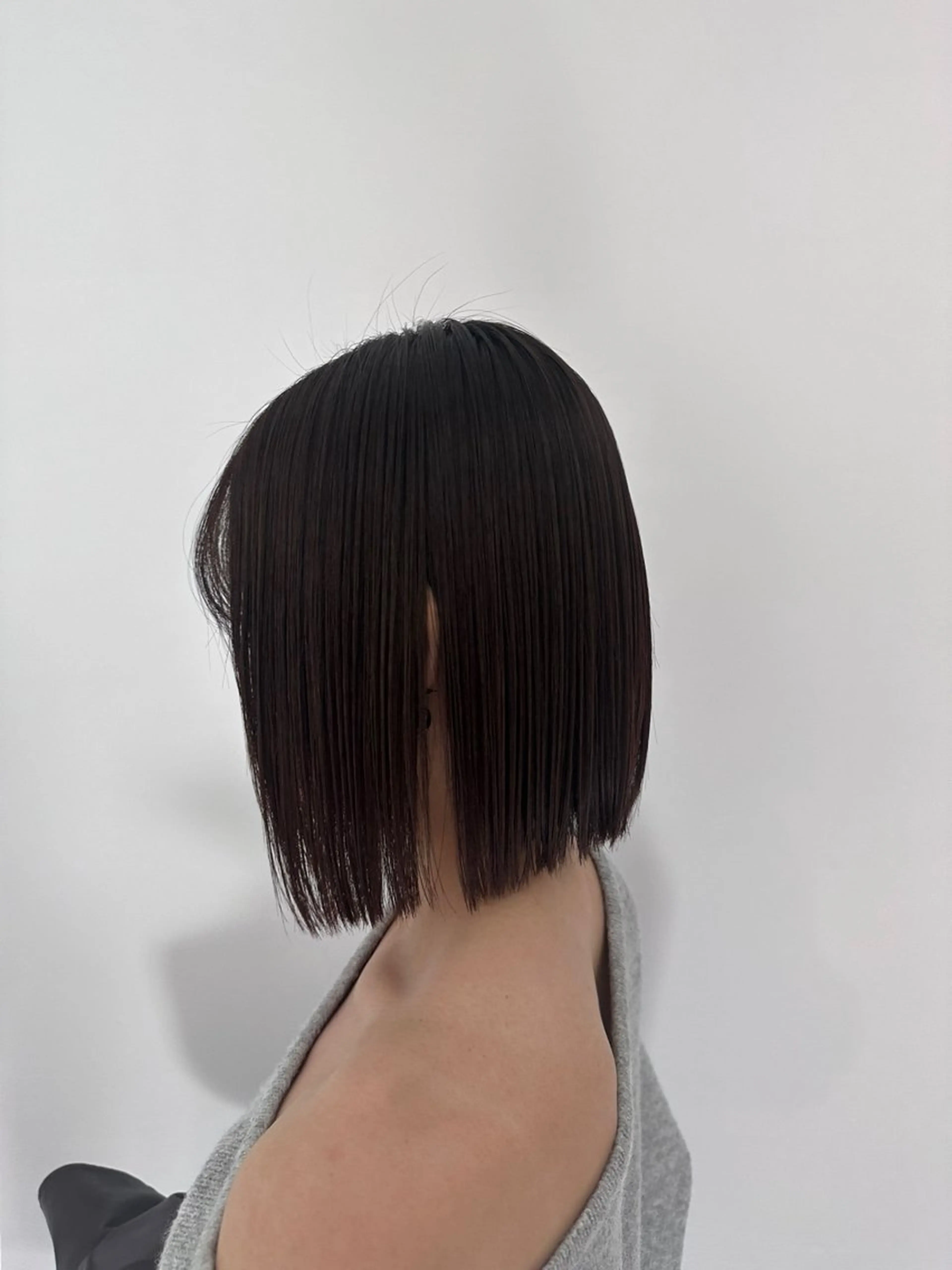 ミディアム 縮毛矯正 トリートメント Shiro RENのヘアスタイル