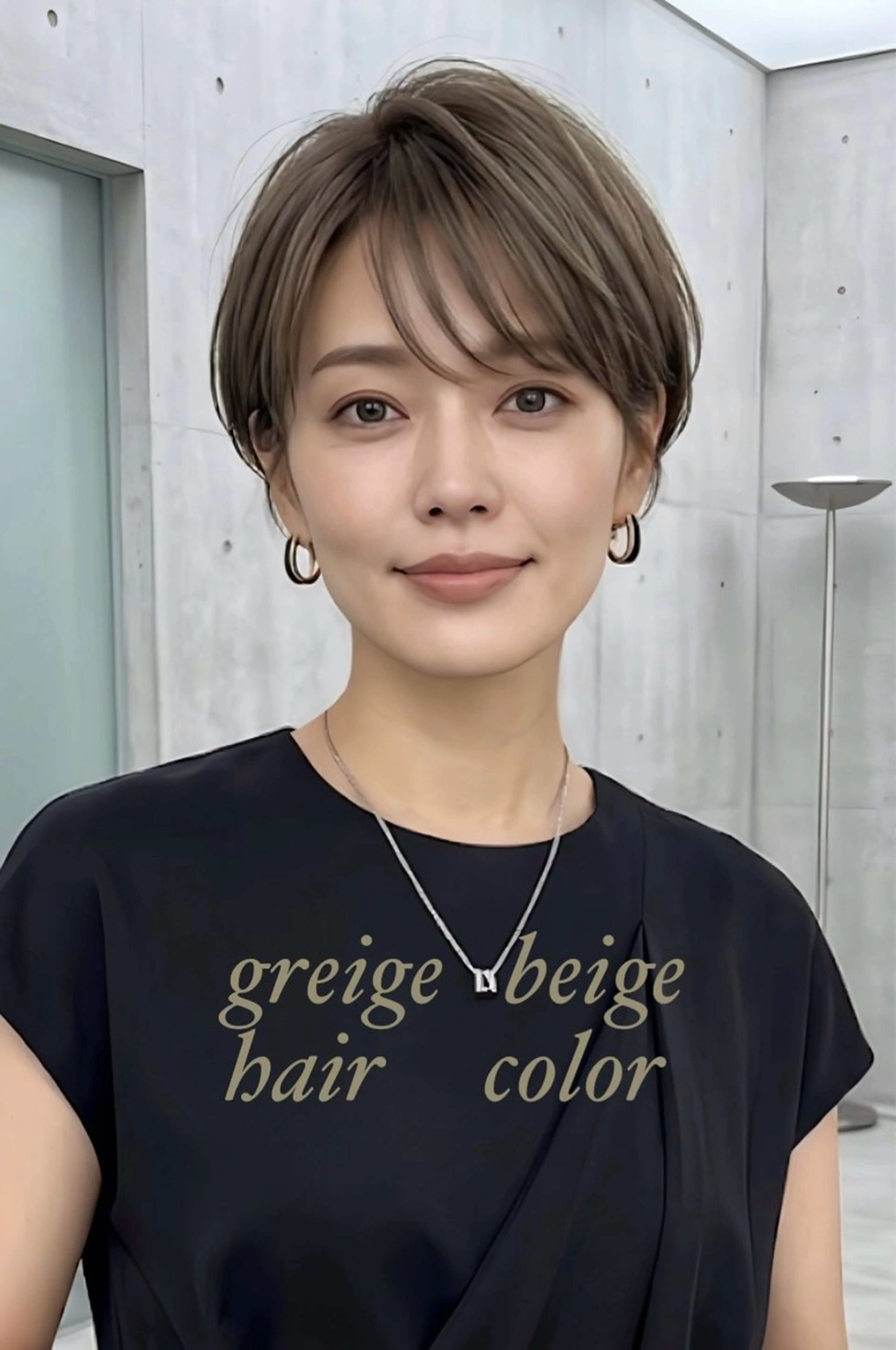 ショート カラー カット トリートメント M.SLASH 辻 孝志のヘアスタイル