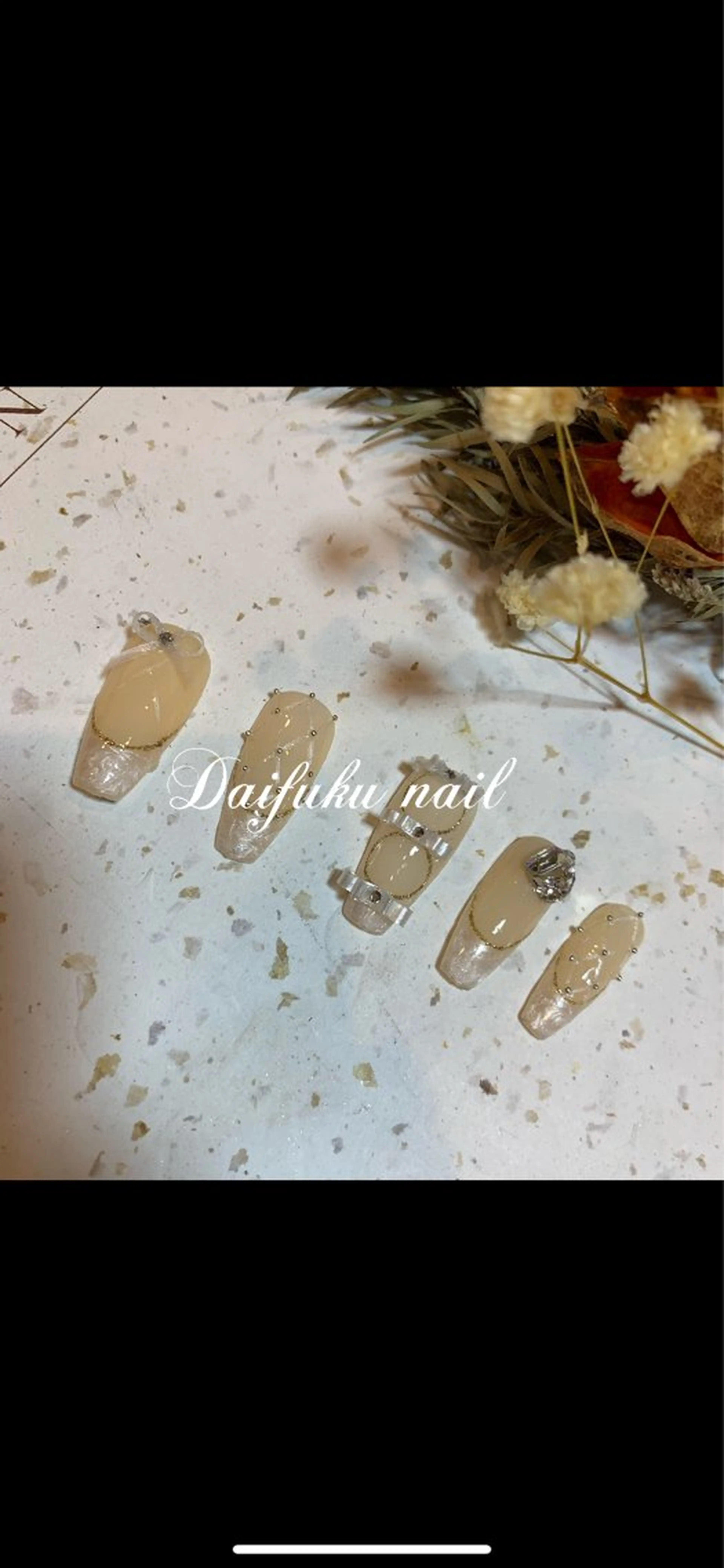 ロング Daifuku nailsのネイルデザイン