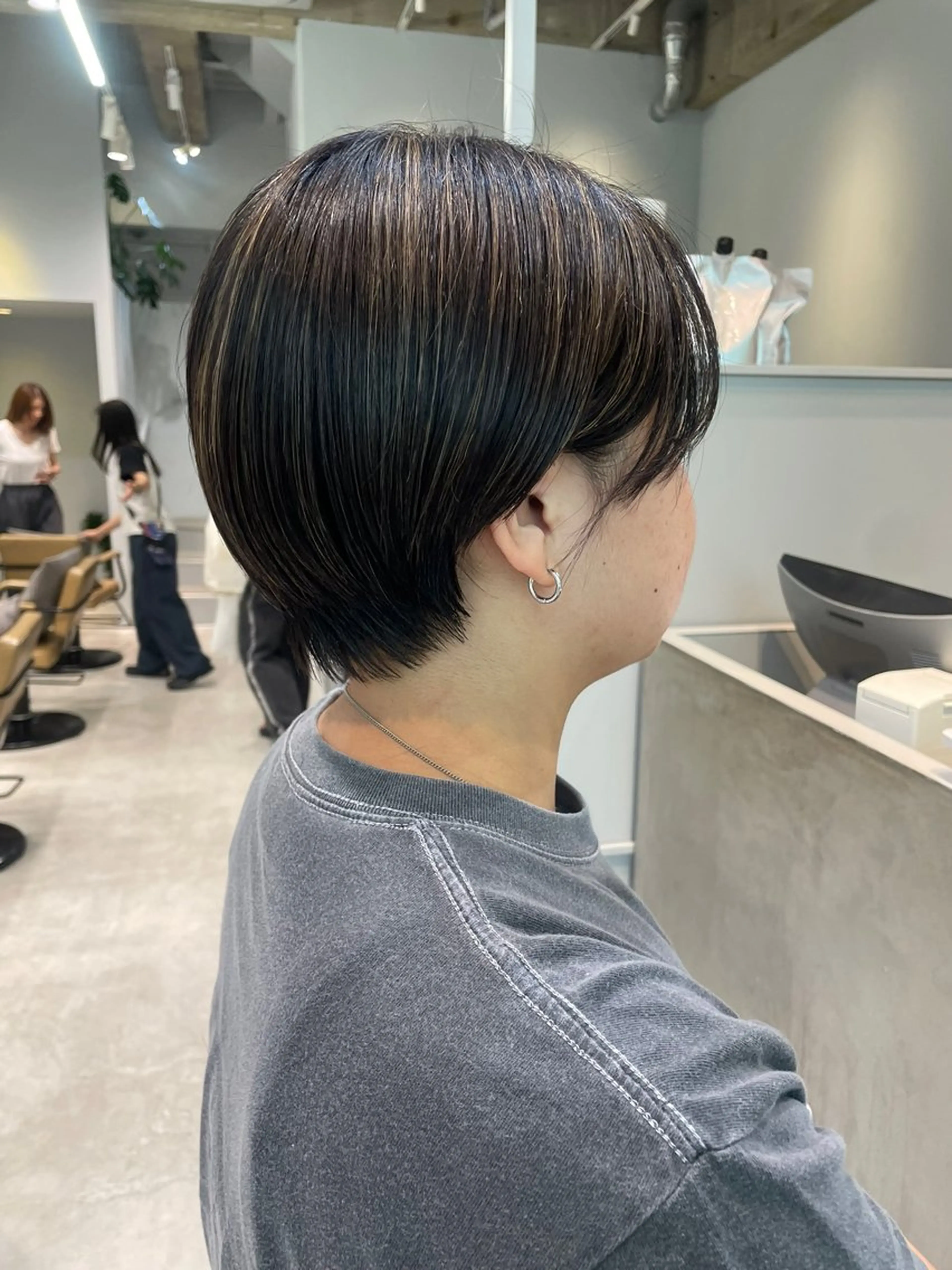 ショート ショートヘア いまかわ ゆなのヘアスタイル