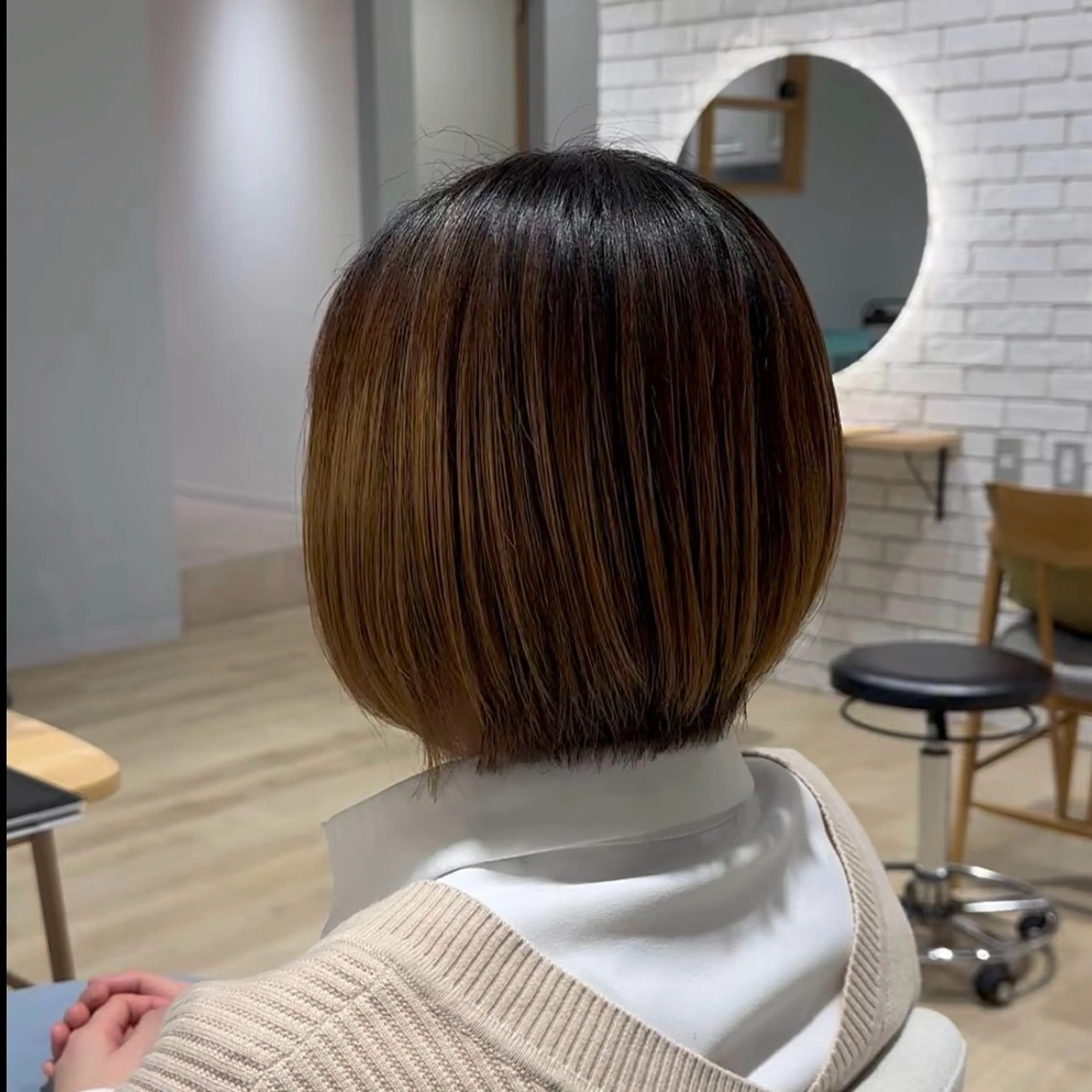 ショート ショートボブ ボブ ショートヘア 【Lien】 AYUのヘアスタイル