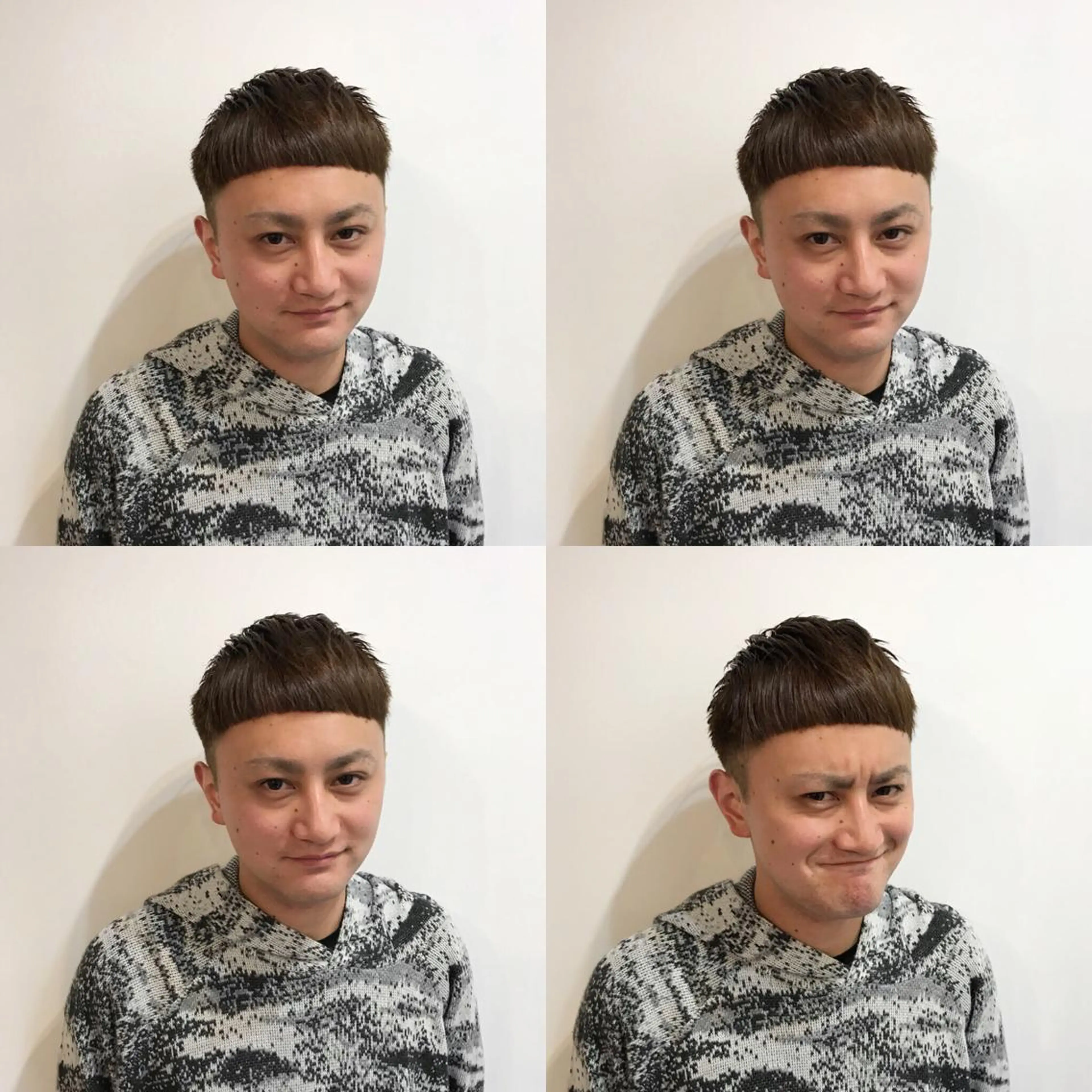 ショート メンズ 嶋佐 昌大 シマサマオのヘアスタイル