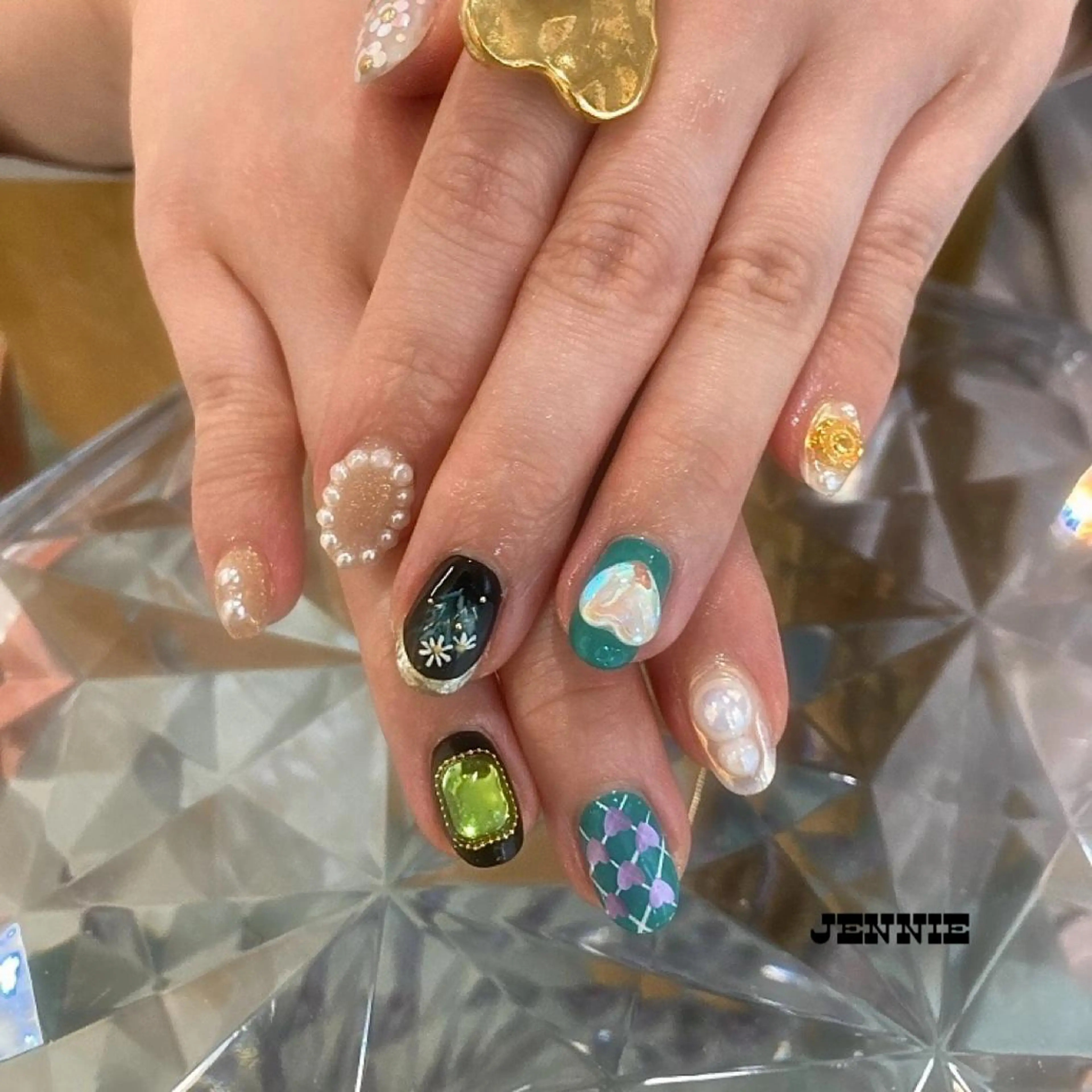 ネイル ハンドネイル nail salon JENNIEのネイルデザイン