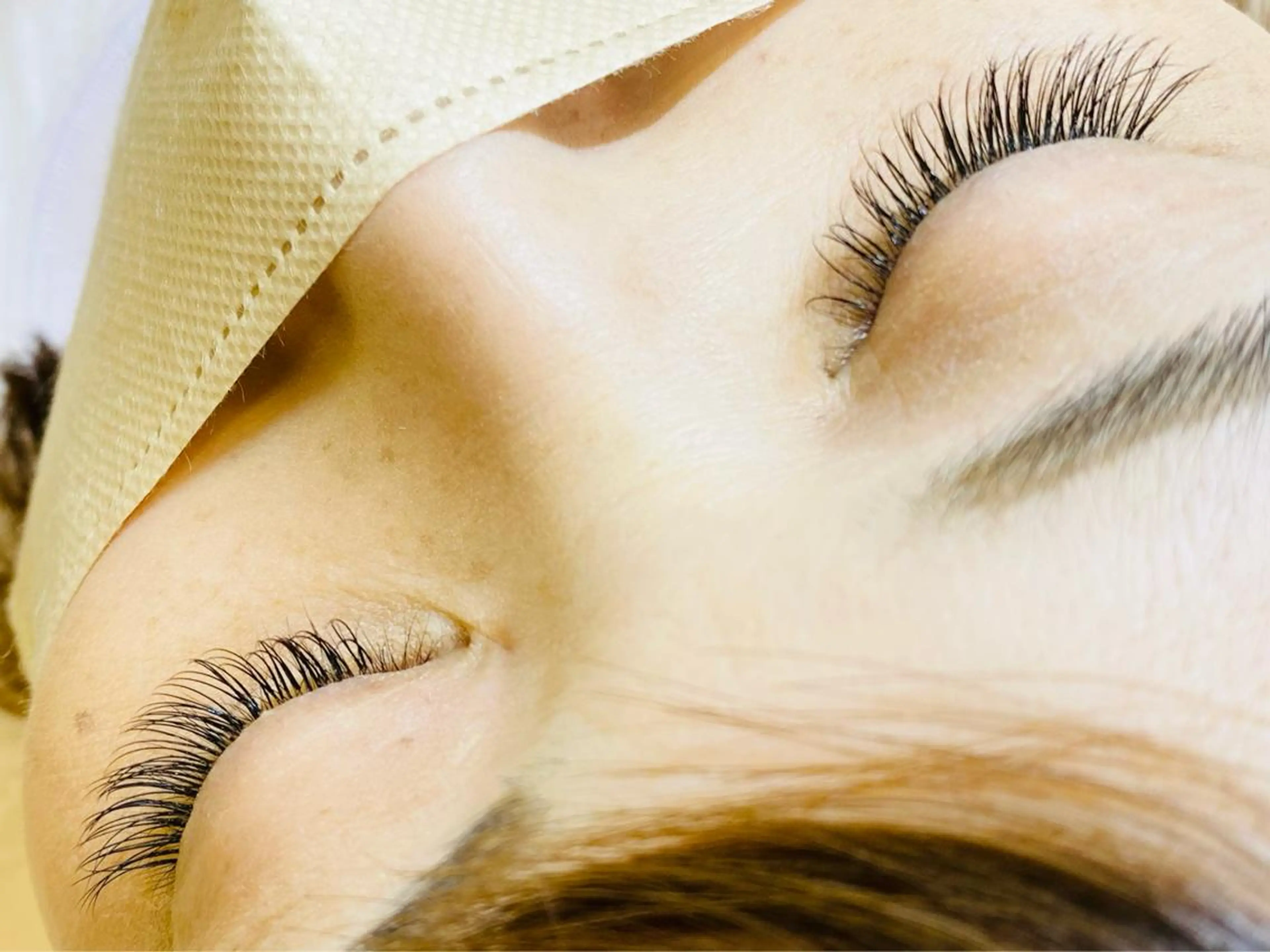 マツエク・マツパ Cカール 目尻長め マツエク Dolce eye lash ねごろのマツエク・マツパデザイン