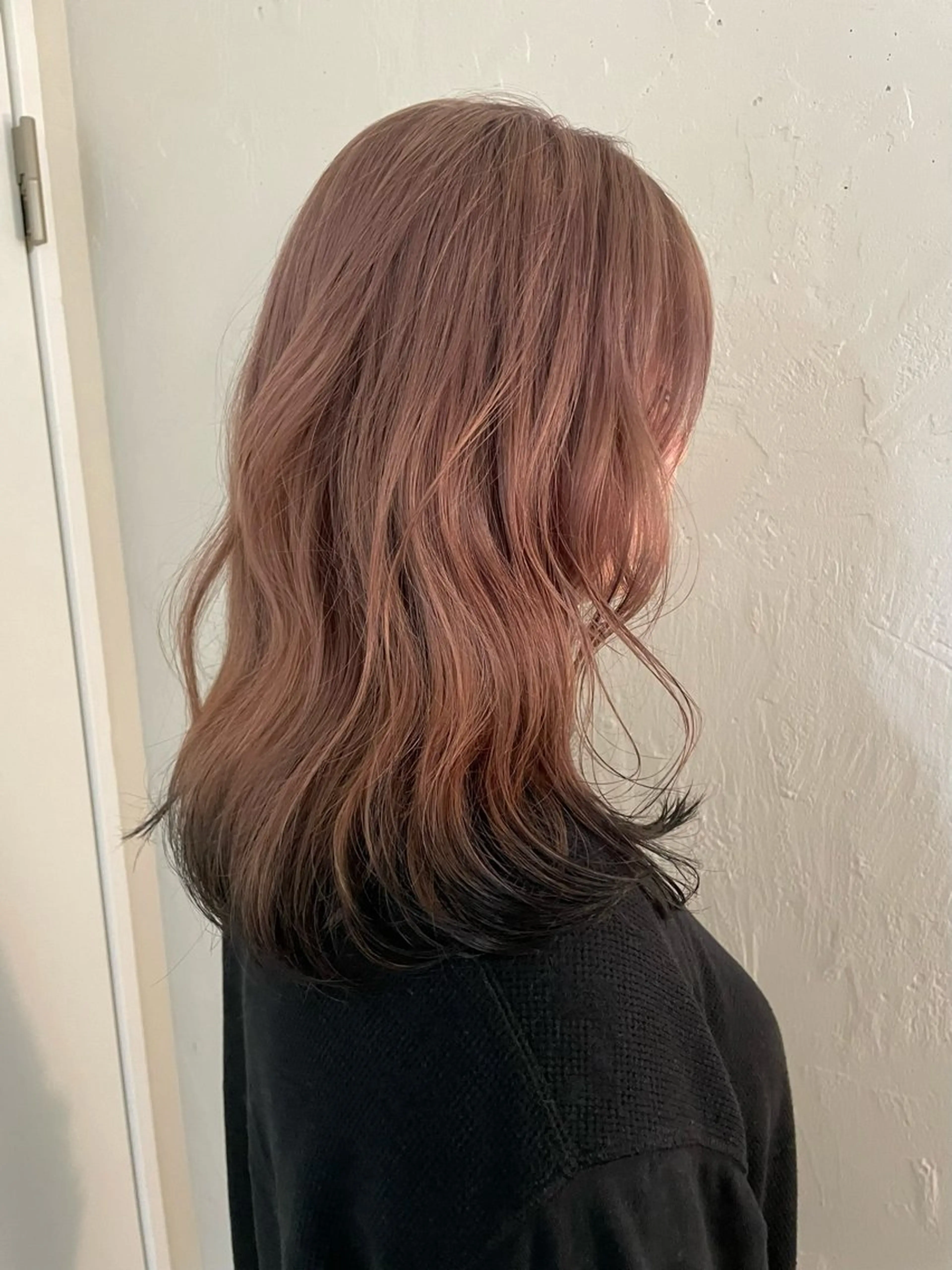 ミディアム カラー mana/ハイトーン /ヘアセット🎀のヘアスタイル