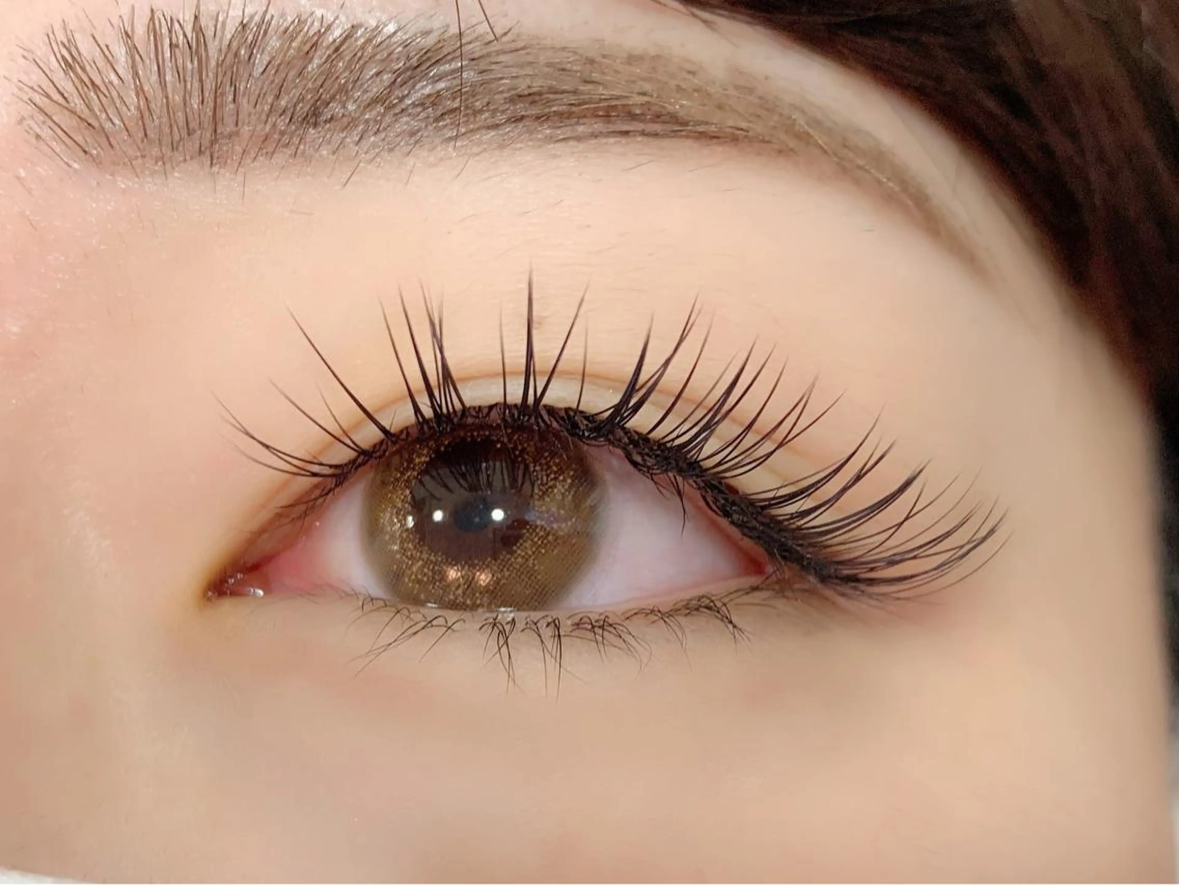 マツエク・マツパ フラットラッシュ BETTISH. HARUKA☺︎のマツエク・マツパデザイン