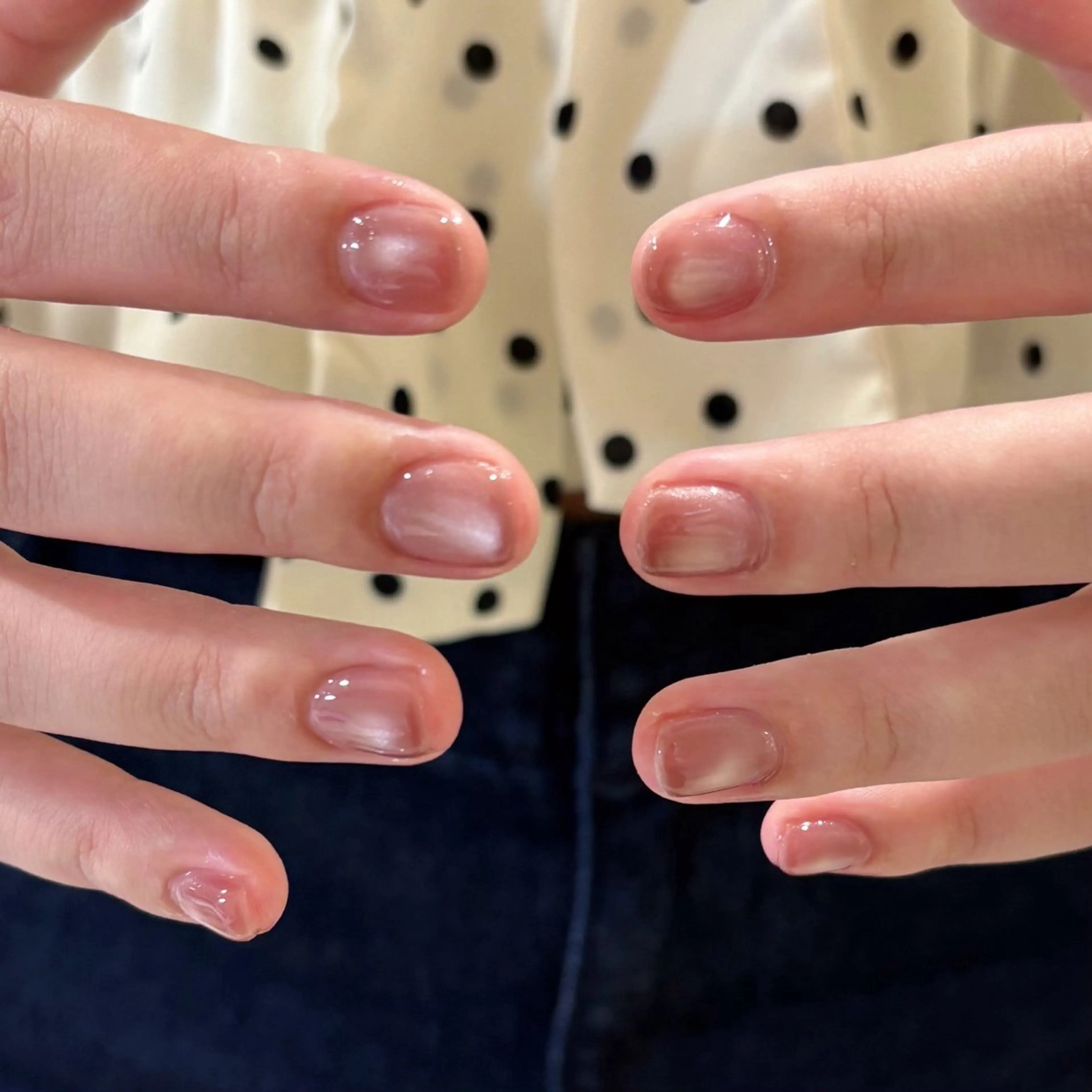 ネイル 氷ネイル・うるうるネイル ハンドネイル 田口 莉紗⌇paragelのネイルデザイン