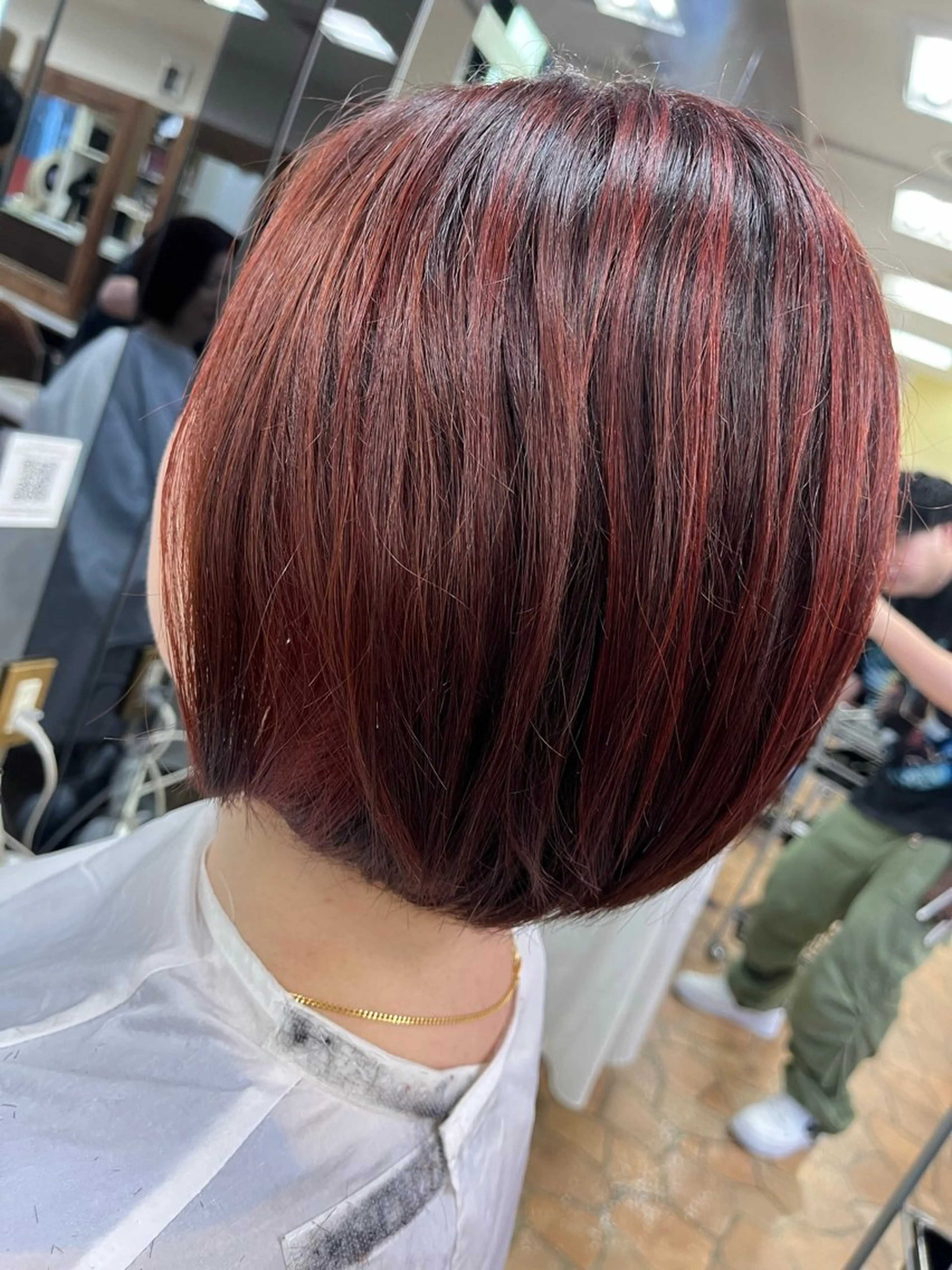 ショート カラー ✨ショート/ボブ 縮毛矯正✨アキラのヘアスタイル