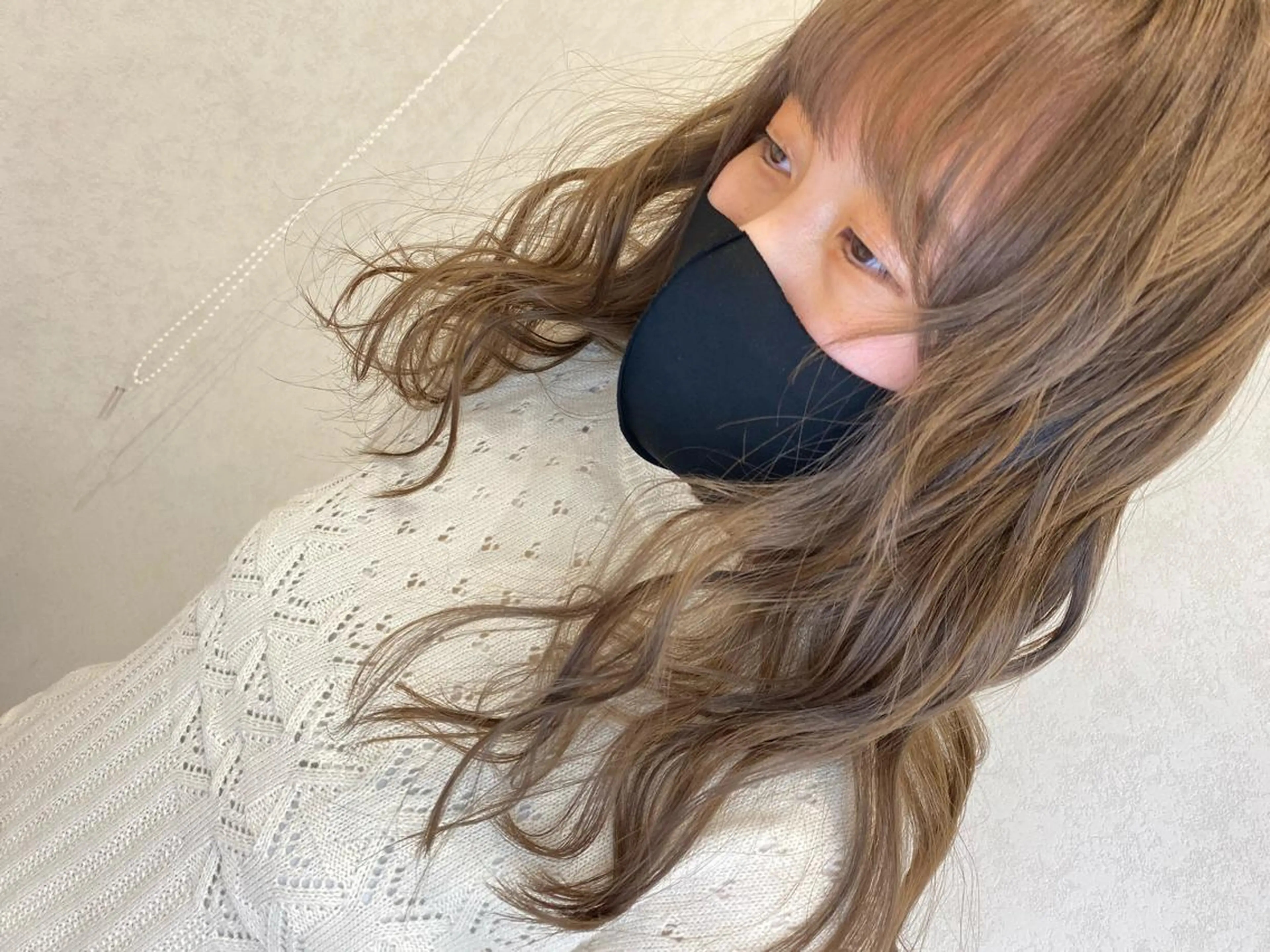 ロング カラー ムトウセイマ/ 縮毛矯正/ブリーチのヘアスタイル