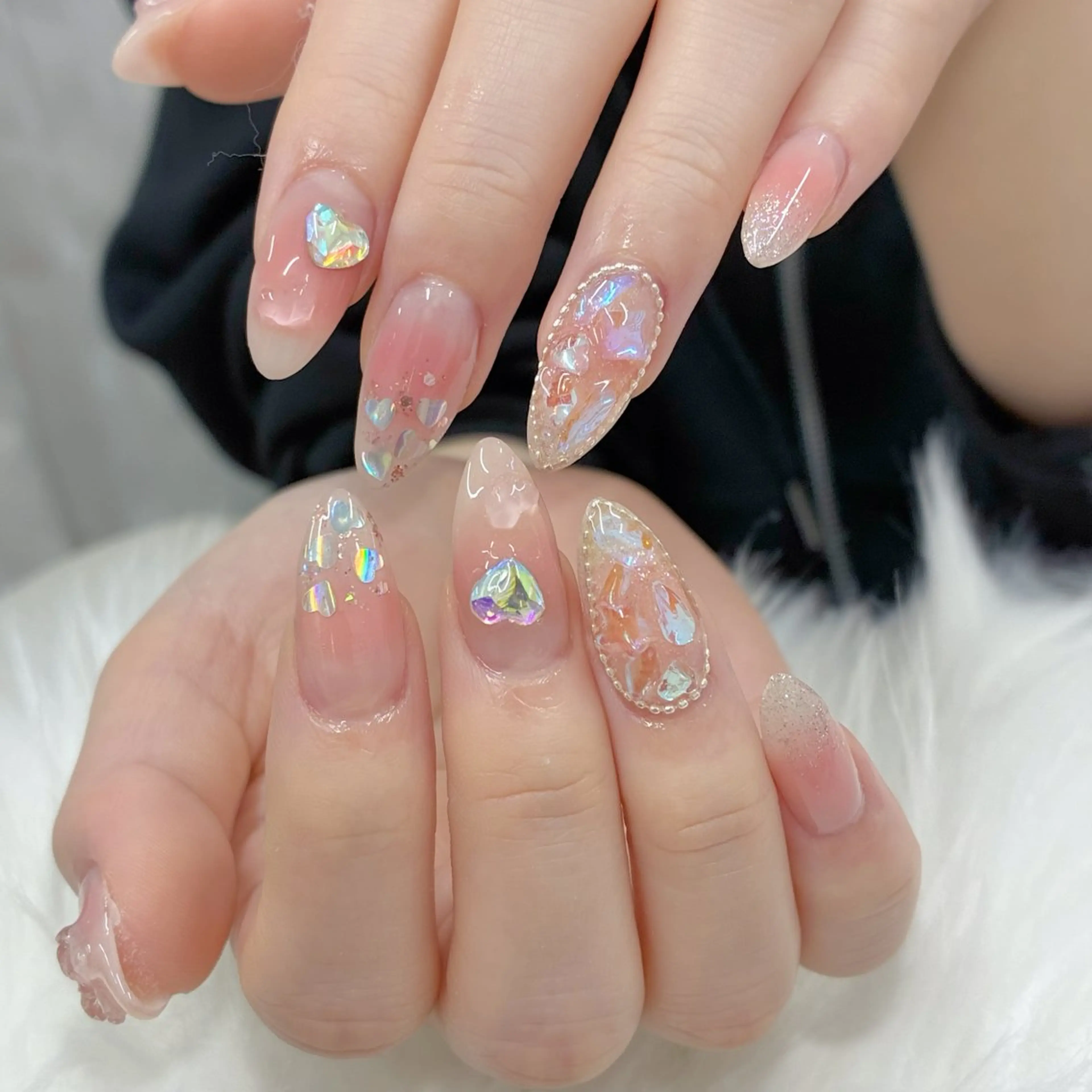 ネイル ハンドネイル ハンドケア DuLi Blinkのネイルデザイン
