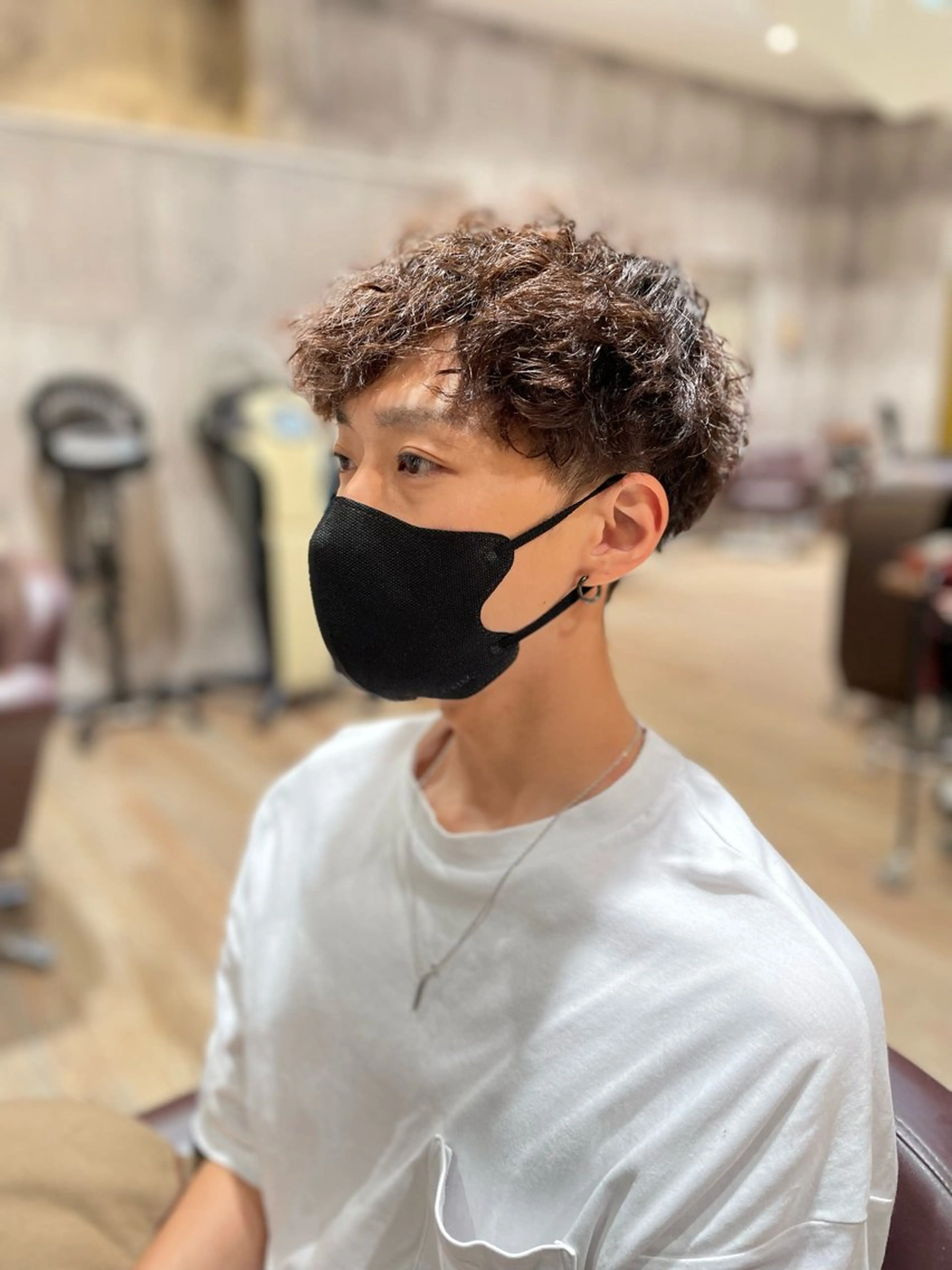 メンズカット➕パーマ(ツイスト系も可)の写真