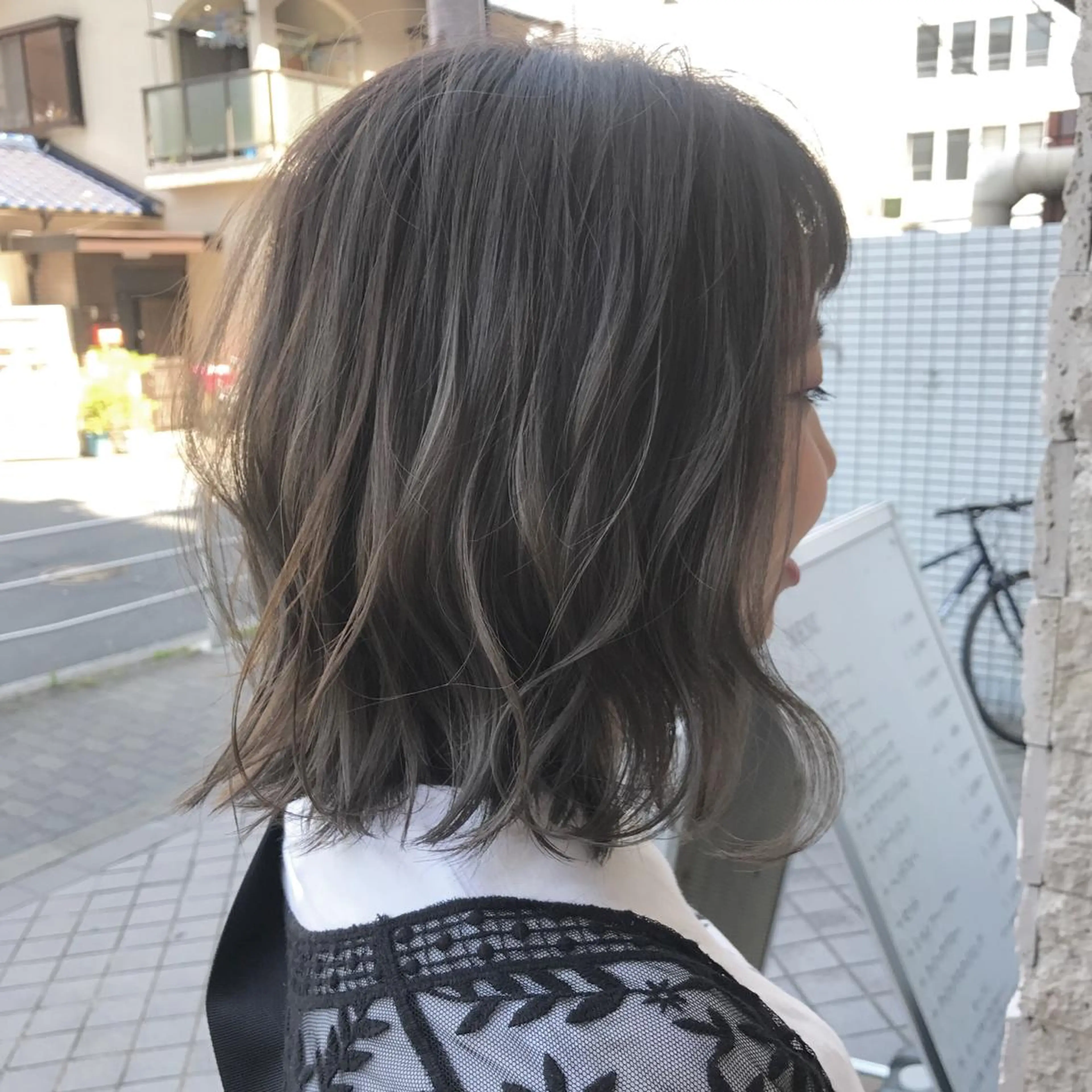 ミディアム カラー パーマ ヘアアレンジ メンズ キッズ ネイル マツエク・マツパ パーソナルカラー☆ 永尾拓也のヘアスタイル