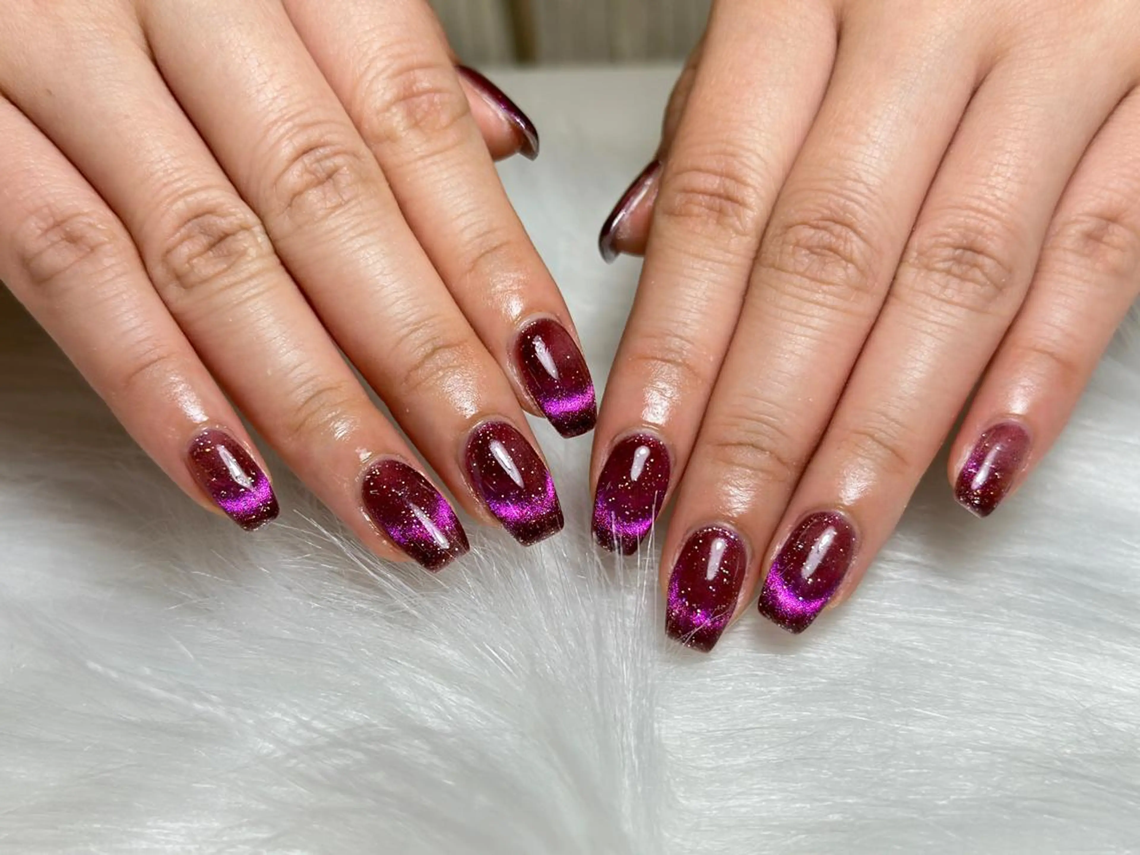 【新規オフ無料】NO③オフあり💕大人気🎉🎉マグネットフレンチ🧲➕800円パラジェル変更🉑の写真