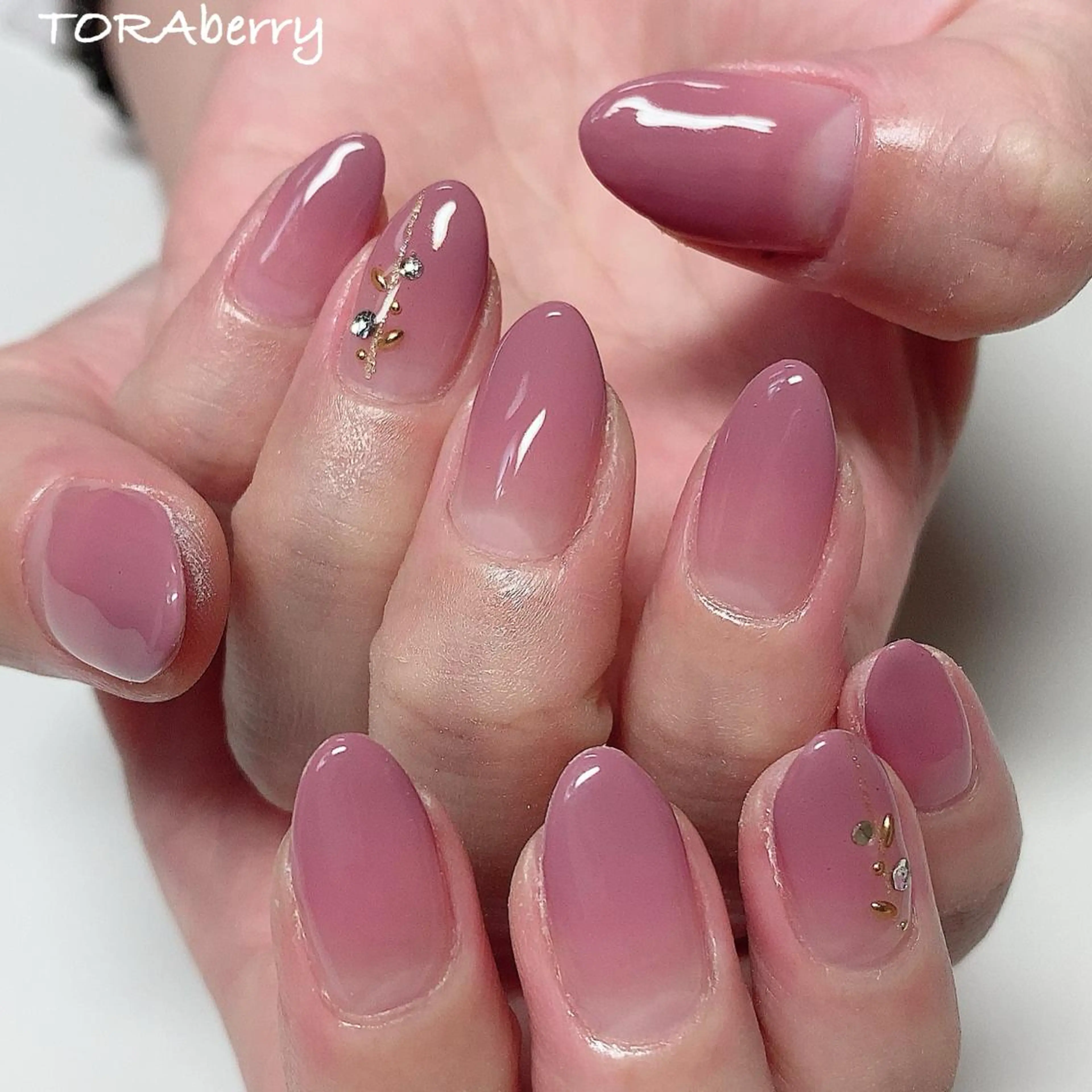 ネイル グラデーション ハンドネイル ネイリスト なつみのネイルデザイン