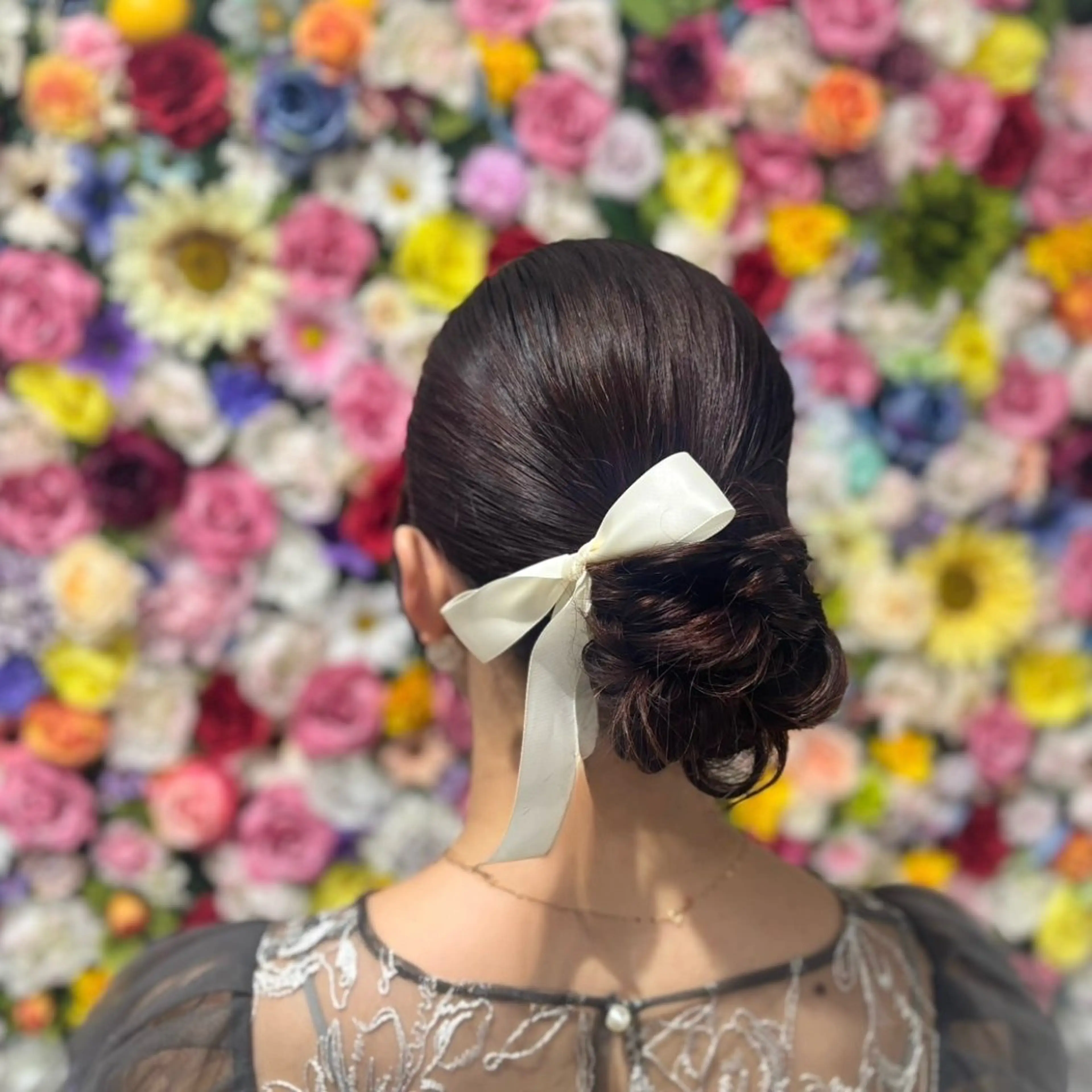 セミロング ヘアアレンジ 大人気❤︎ヘアもメイ クも可愛く❤︎SAOのヘアスタイル