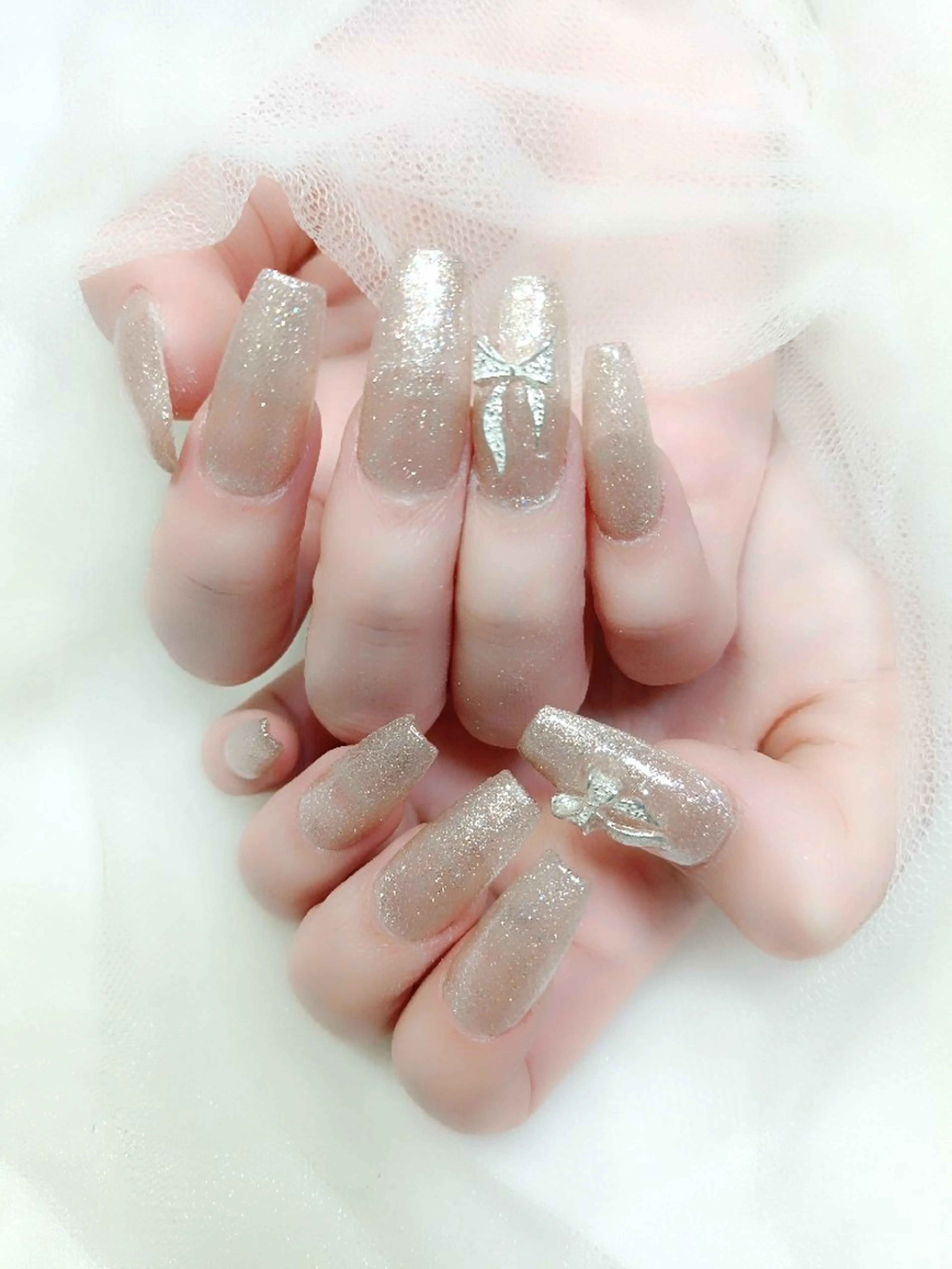 ネイル 長さ出し ワンカラーネイル 最終受付23時半 benny nailのネイルデザイン