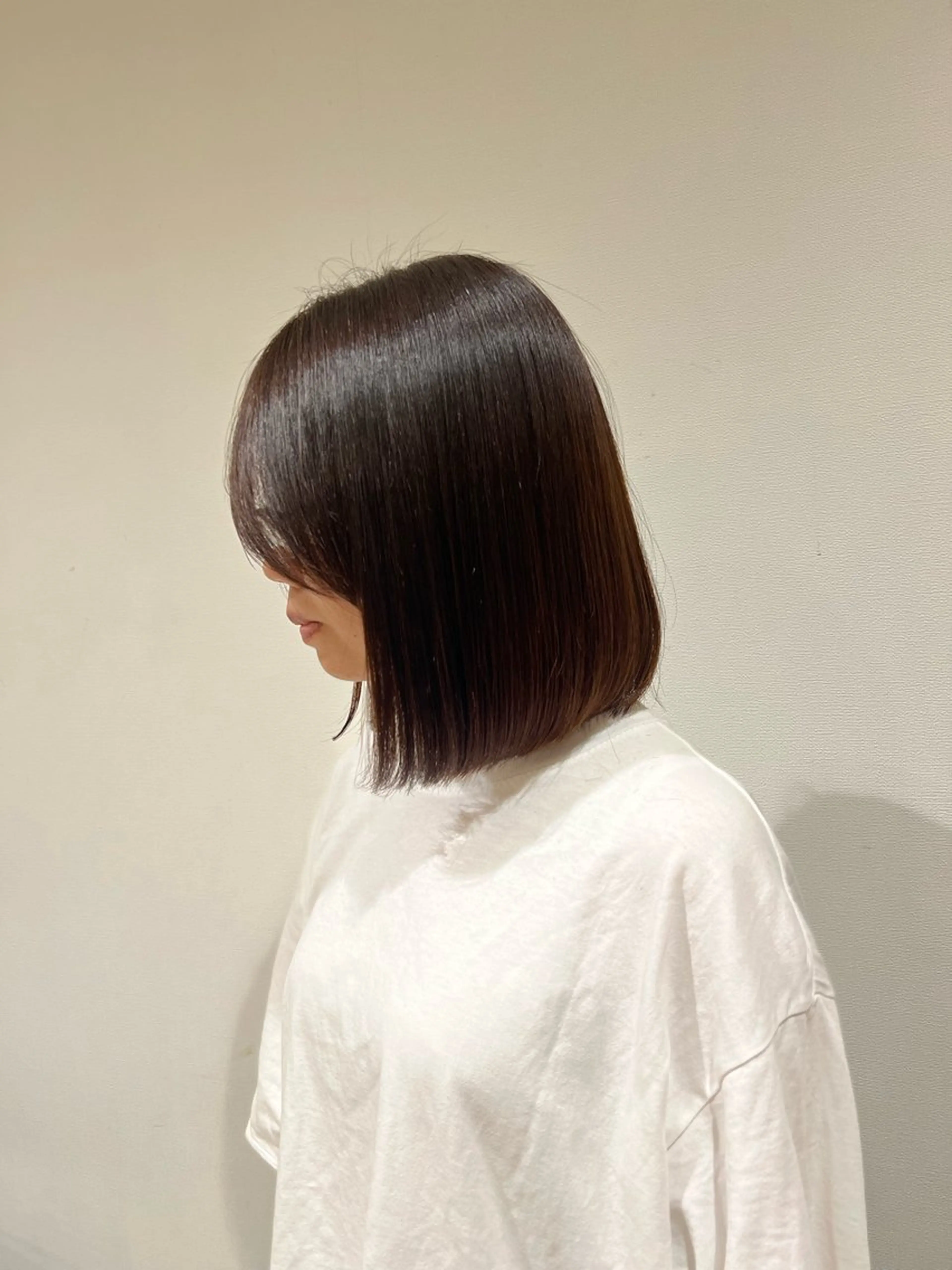 ミディアム 艶髪/髪質改善 【熊野隼人】のヘアスタイル