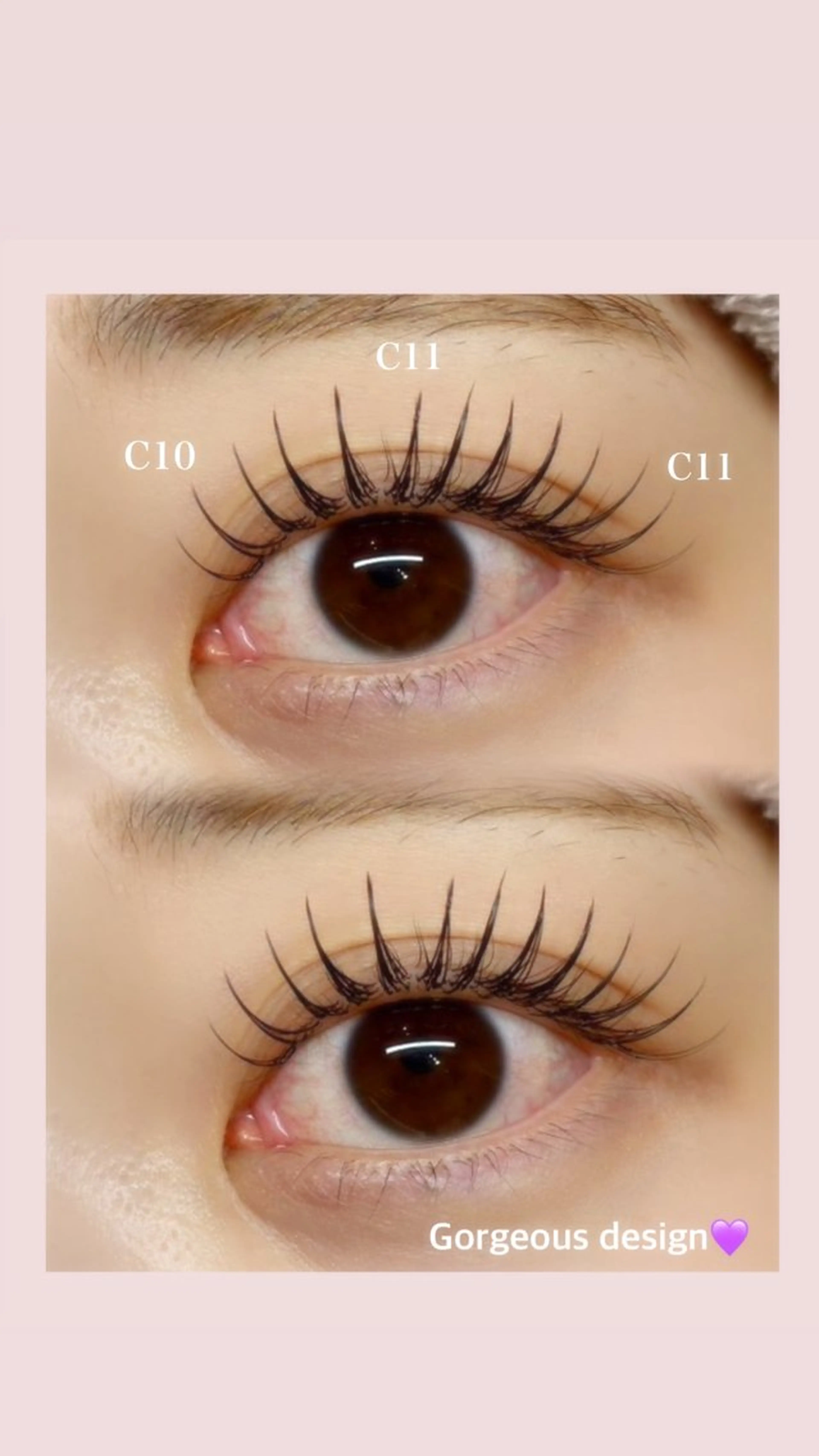 マツエク・マツパ le'a le'a_s.所属・le'a le'a yukinoのマツエク・マツパデザイン