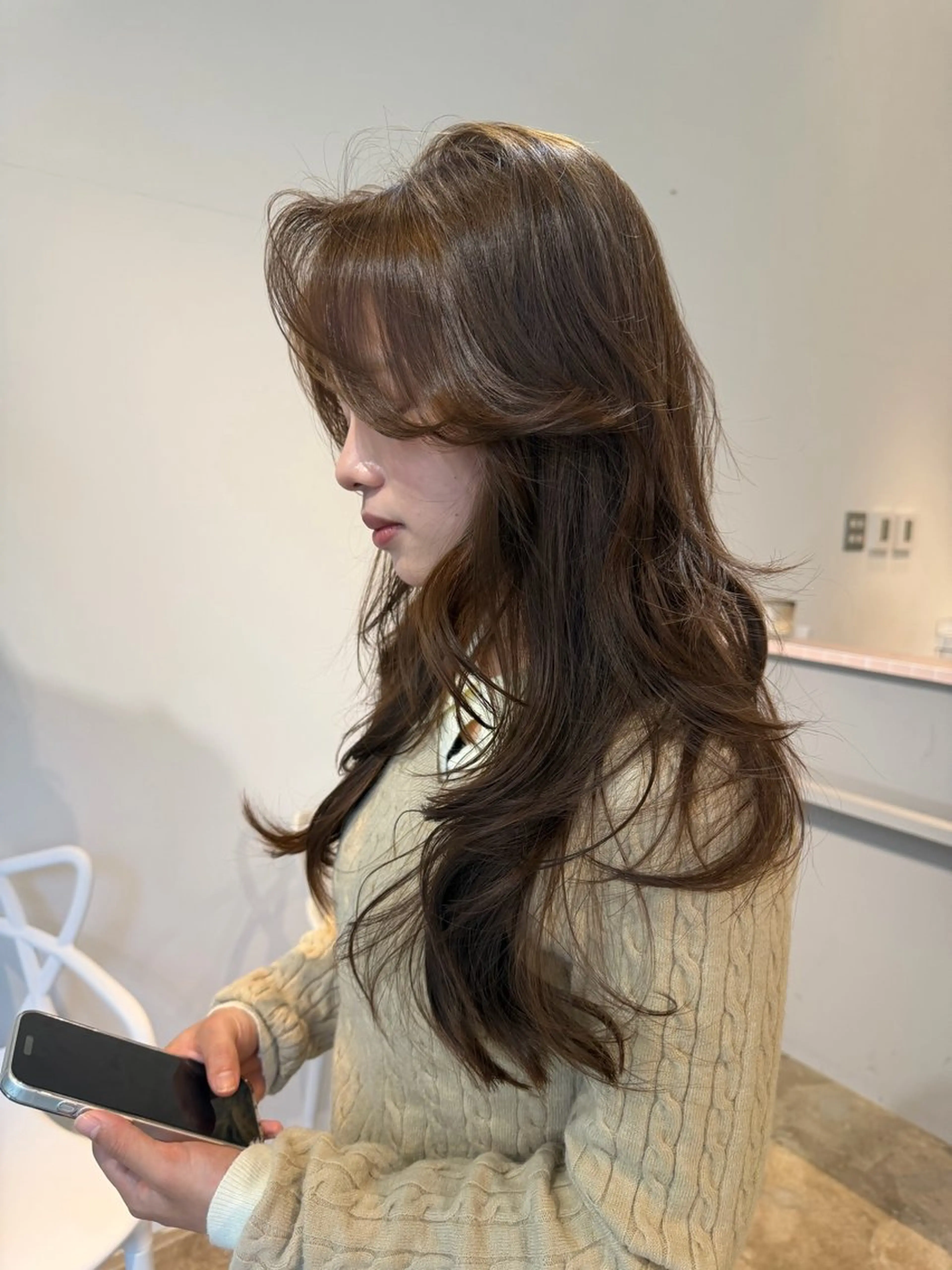 ロング カット トリートメント Fev AYAHAのヘアスタイル