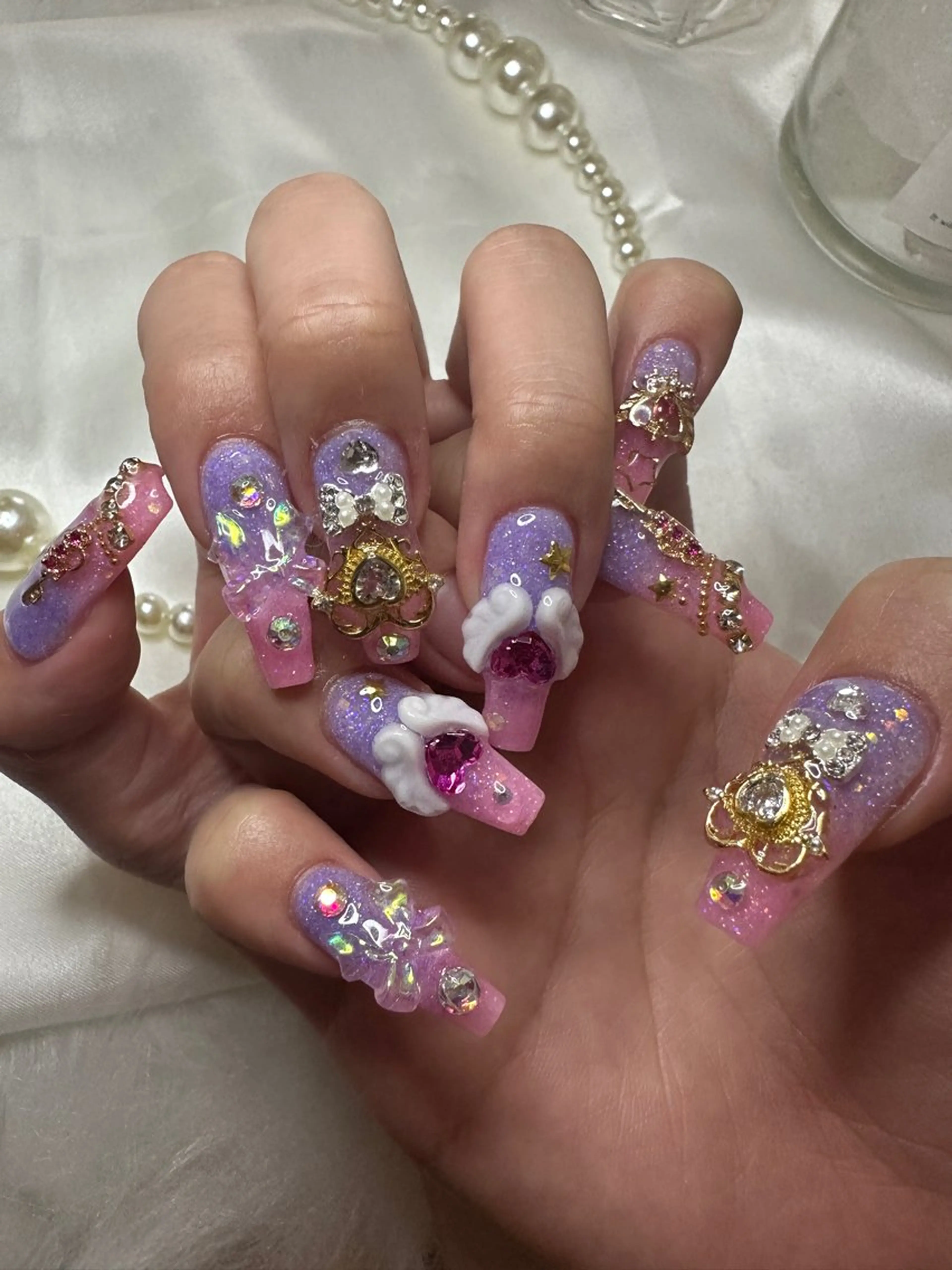 ネイル アートネイル スカルプネイル Nailsalon SKiのネイルデザイン
