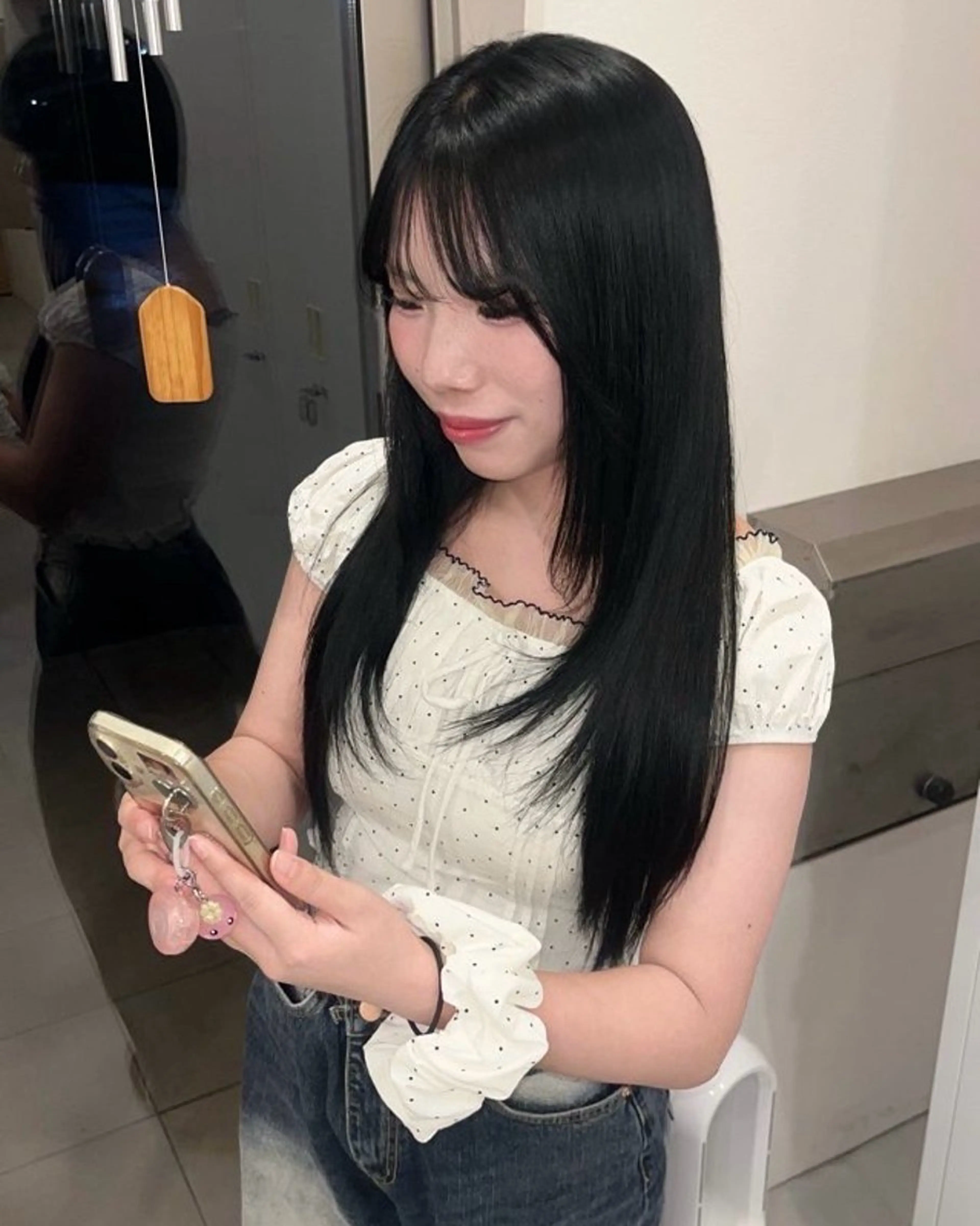 ロング カラー 透明感カラー ヘアカラー manaka 🪽のヘアスタイル