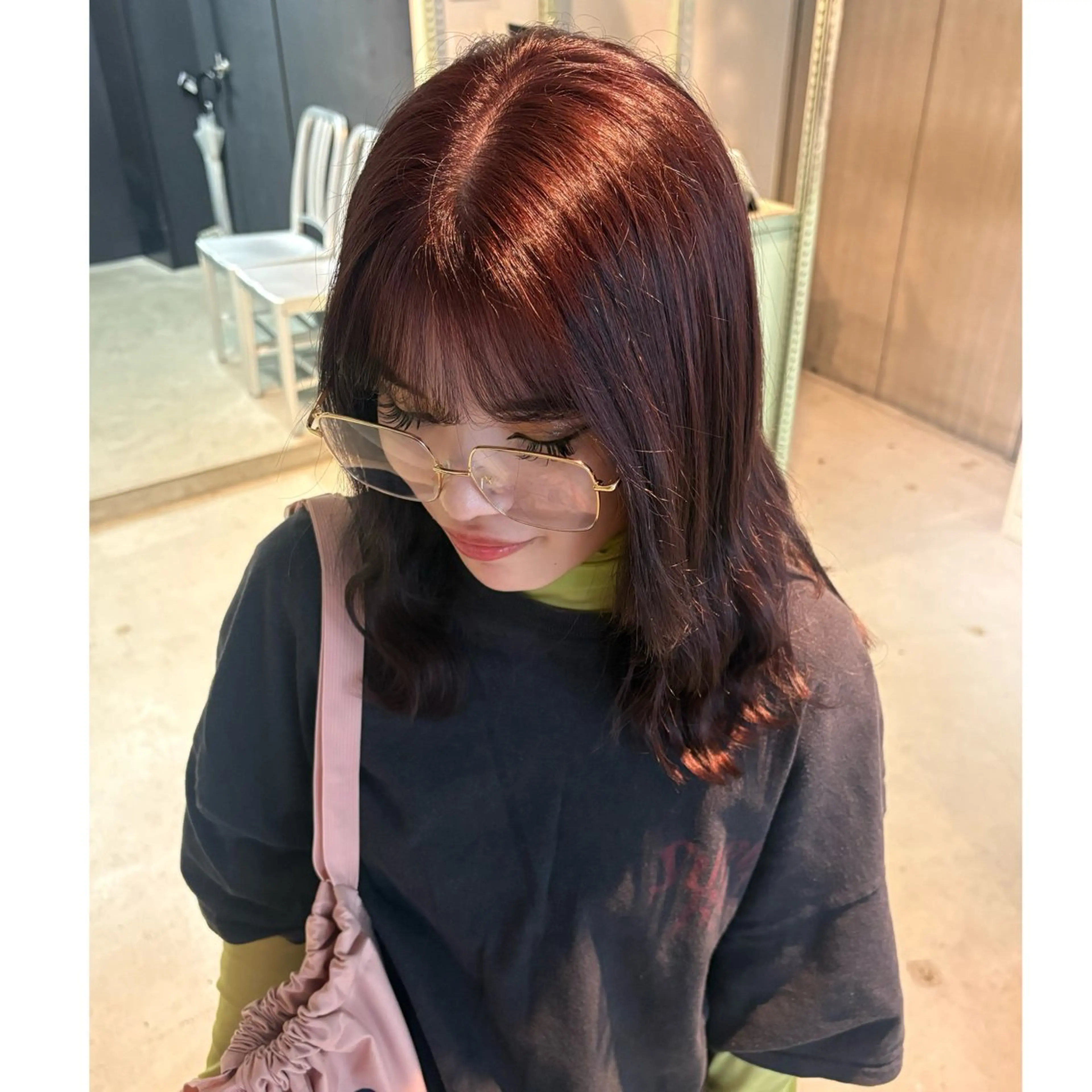 カラー 【F.O.F】さくだ まいのヘアスタイル