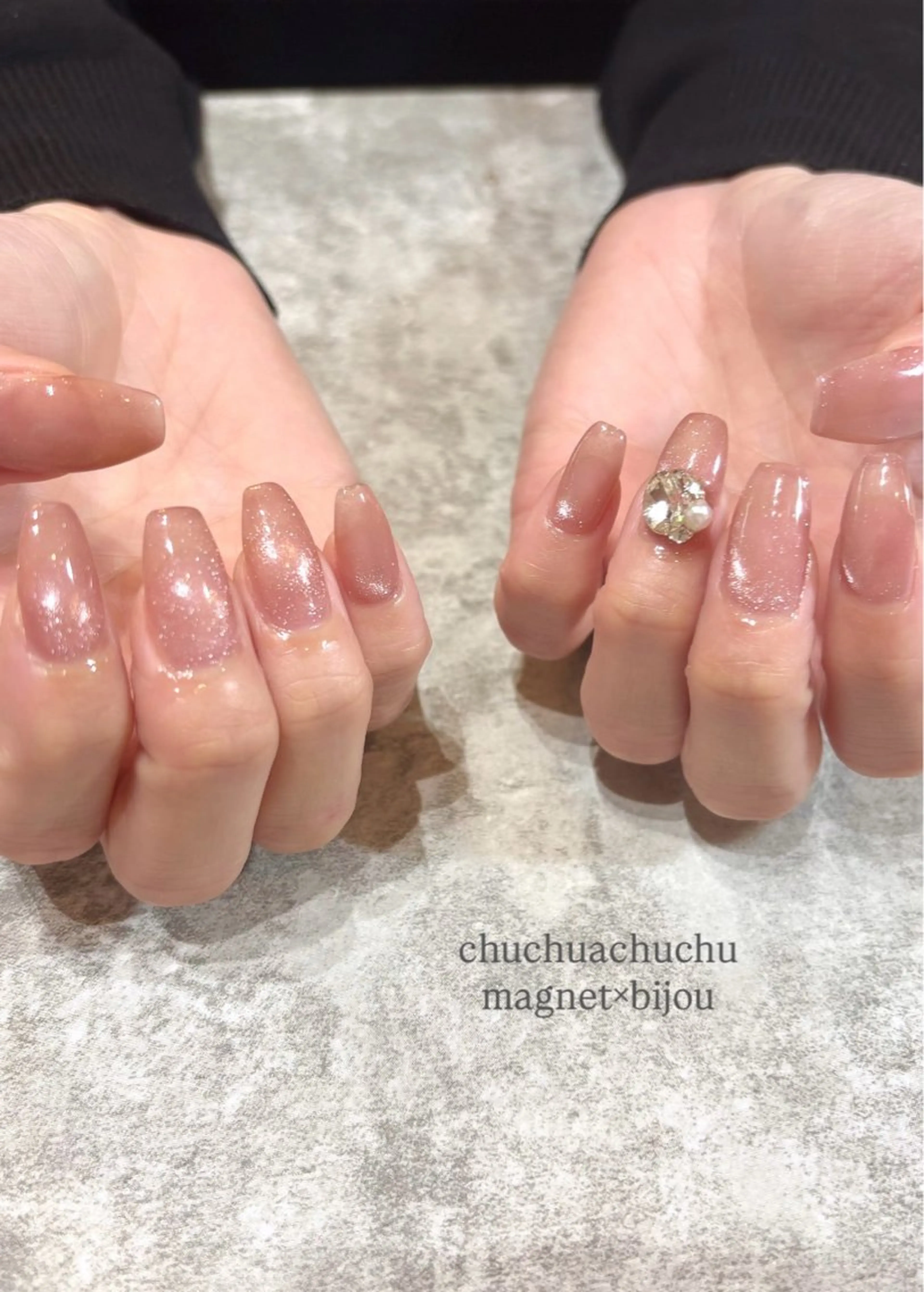 ネイル ハンドネイル チュチュアチュチュ mareのネイルデザイン