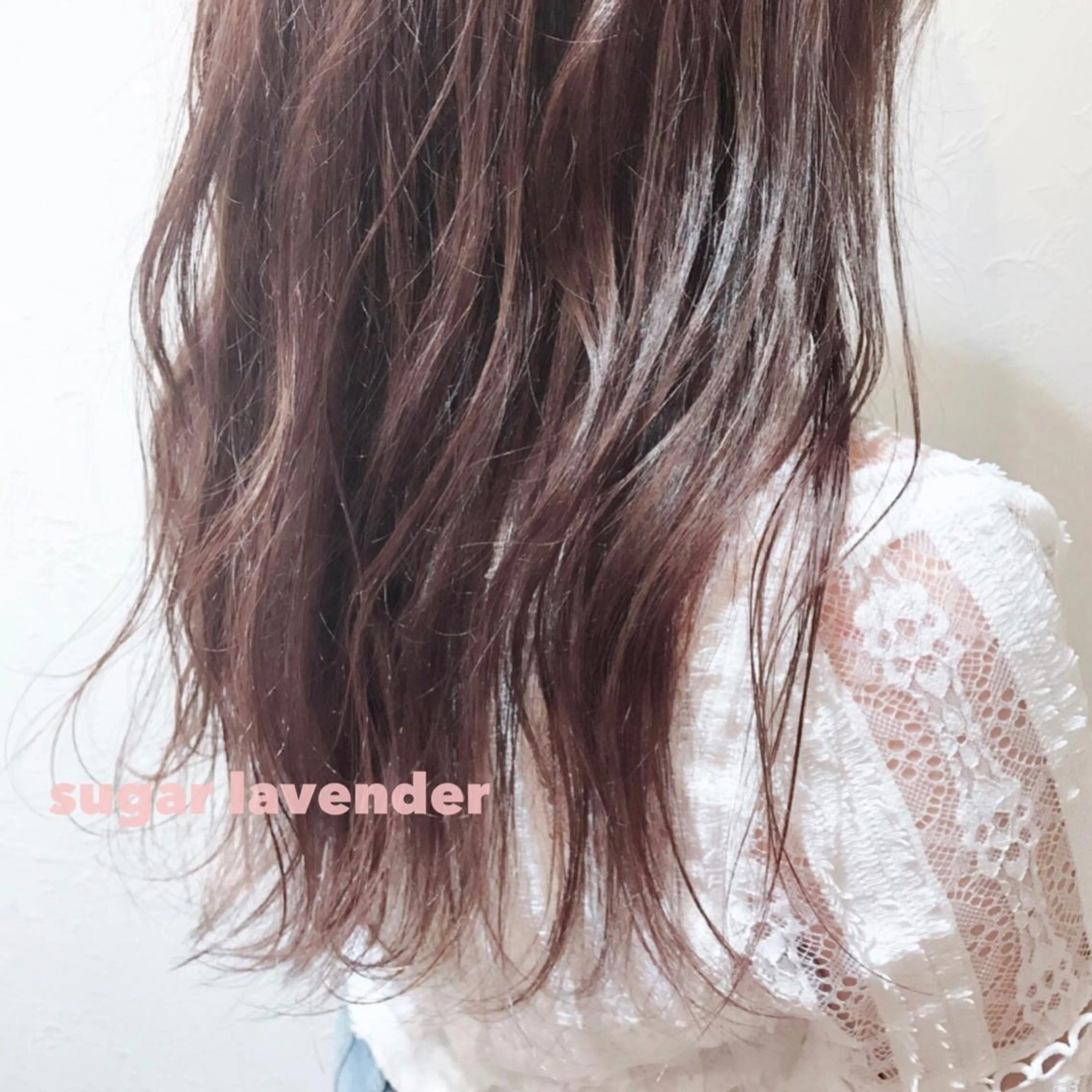 カラー ブリーチなしカラー ダブルカラーエクステのヘアスタイル