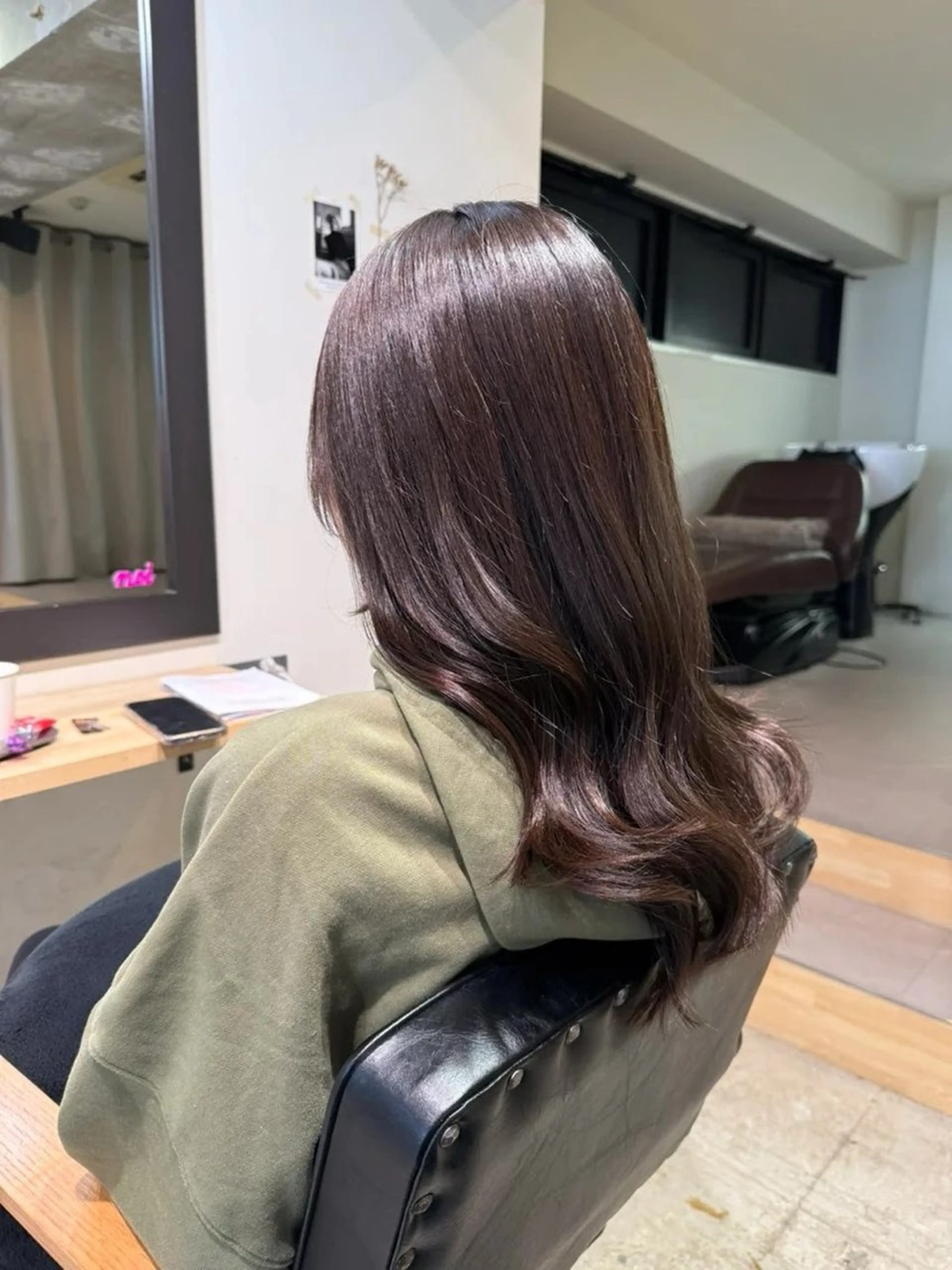 【ツヤ髪美人に…】4STEPオージュア+カラー+カットの写真