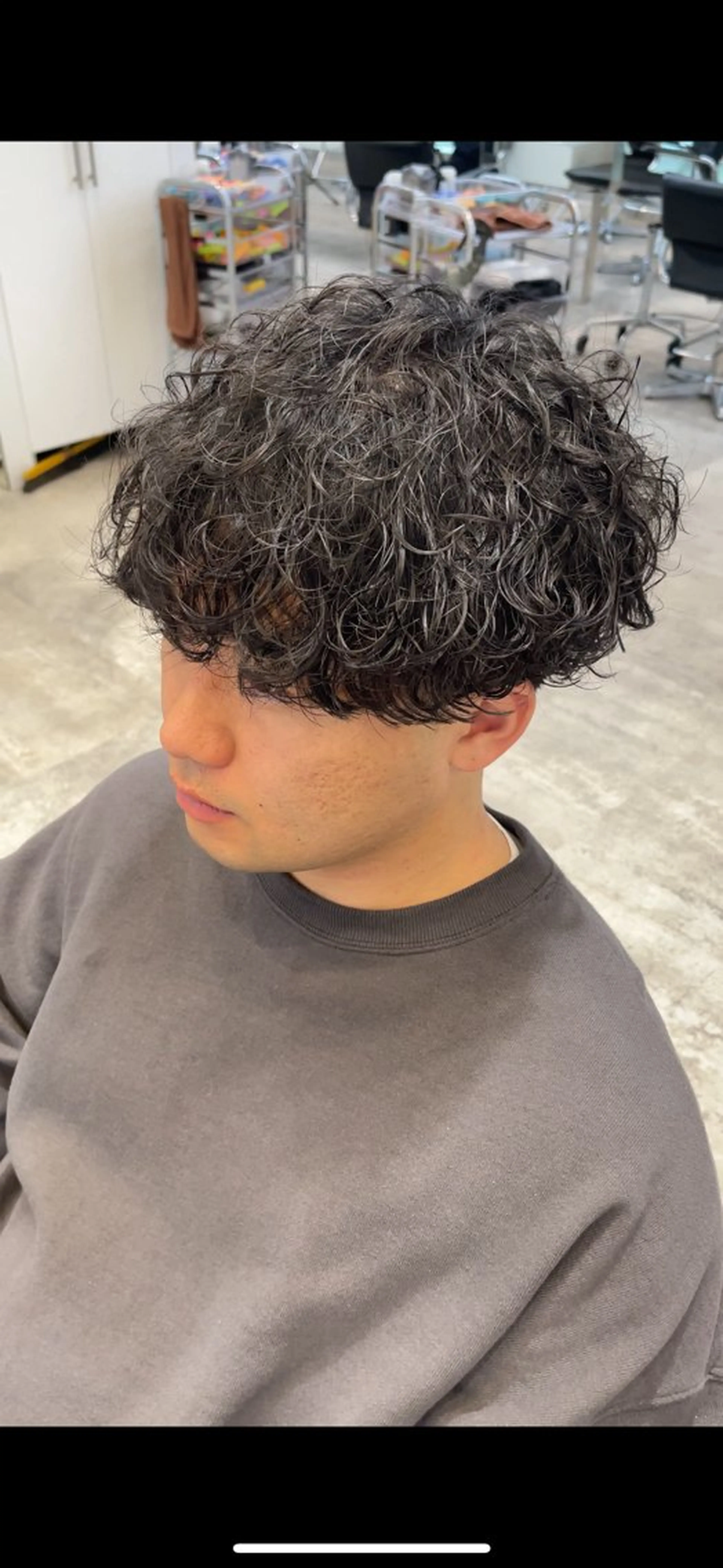 ショート パーマ カット パーマ fifth 児玉達哉 当日予約🙆のヘアスタイル