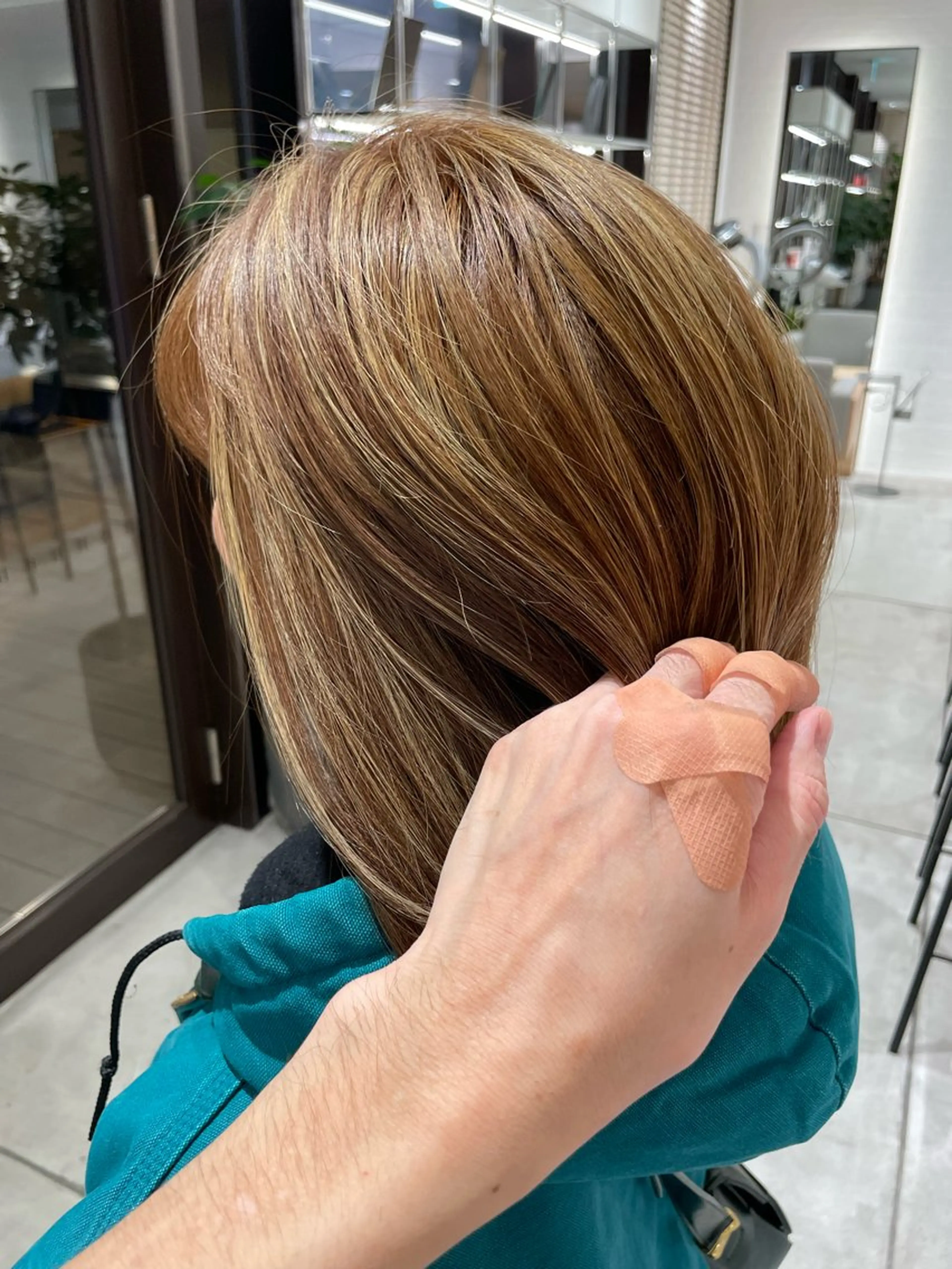 カラー ハイライトカラー 髪質改善 髪質改善&美髪矯正 専門美容師:植原瑞樹のヘアスタイル