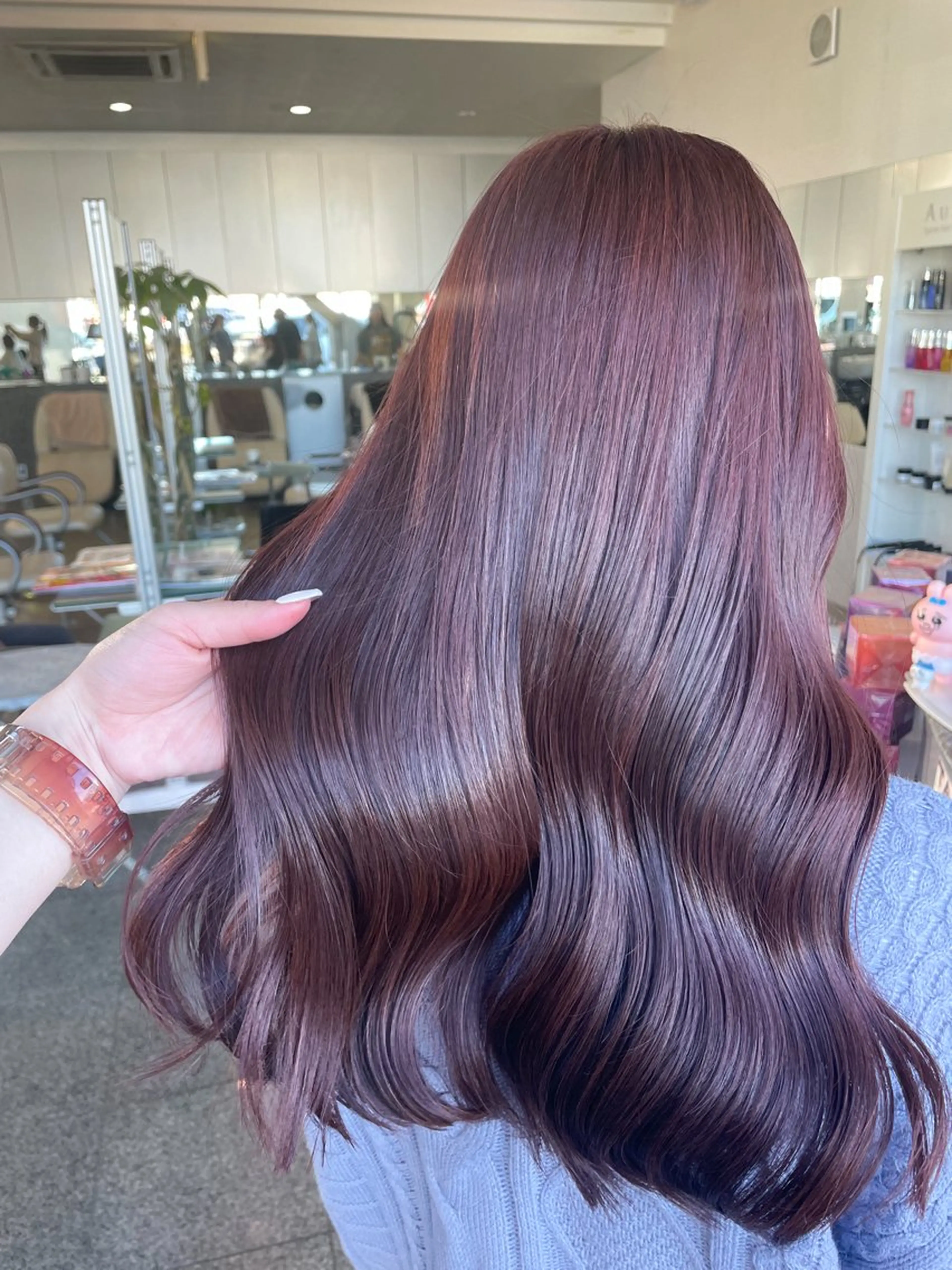 【新規限定🤍🤍】カット+ブリーチなしカラー+ライトトリートメントの写真