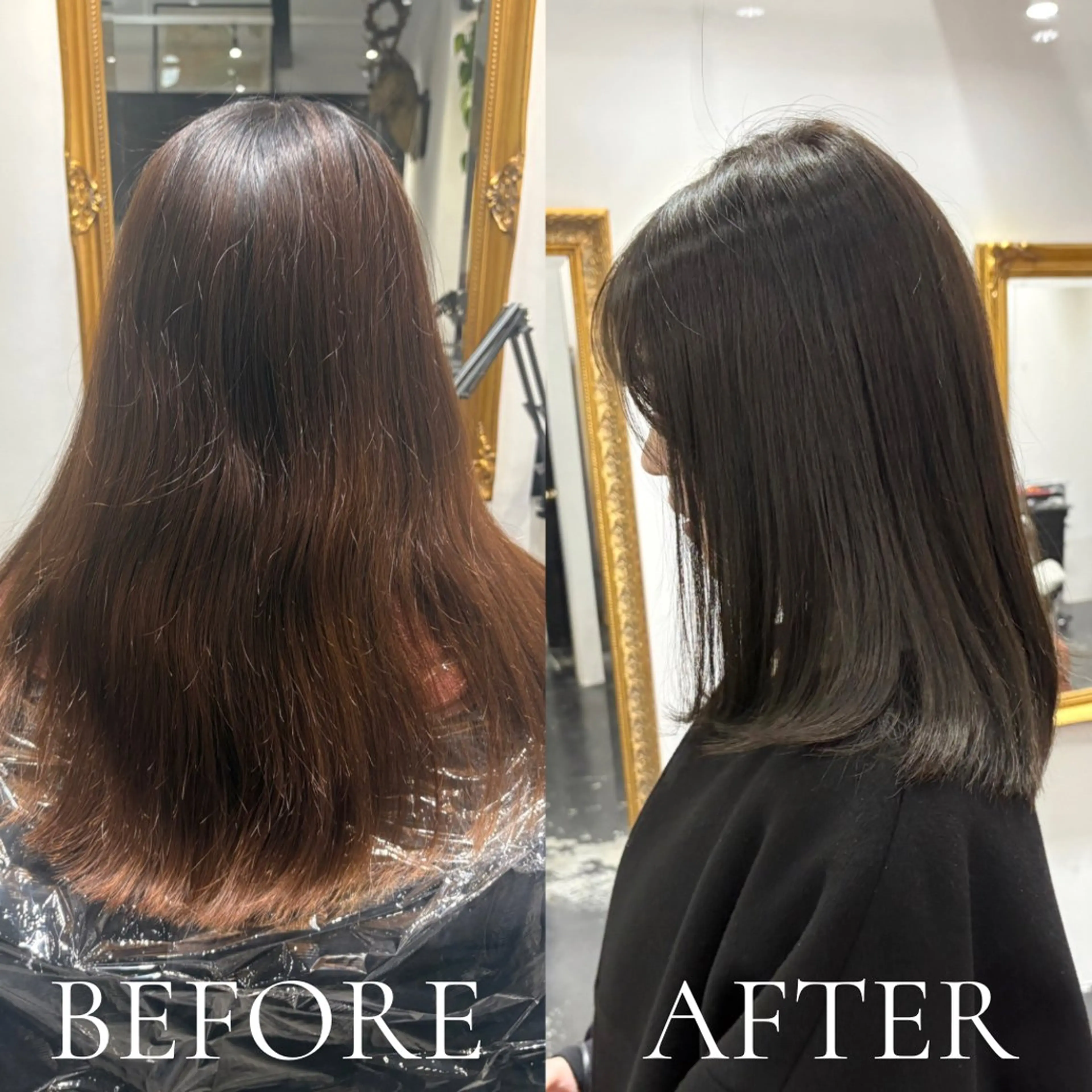 ミディアム カラー 村上｜髪質改善 プロデュースのヘアスタイル