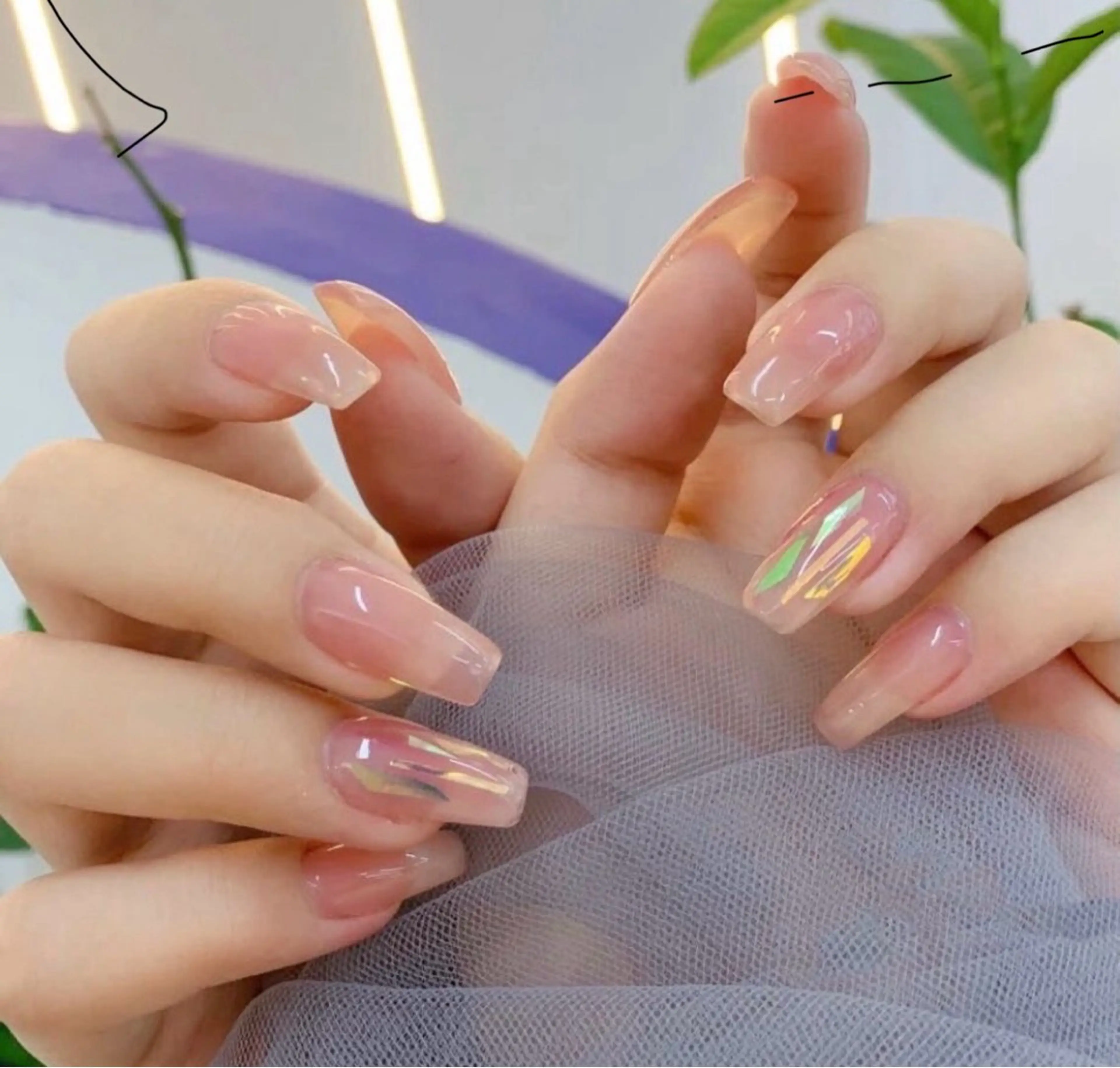 ネイル ハンドネイル ハンドケア (∩_∩)ミモネイル /eyelashのマツエク・マツパデザイン