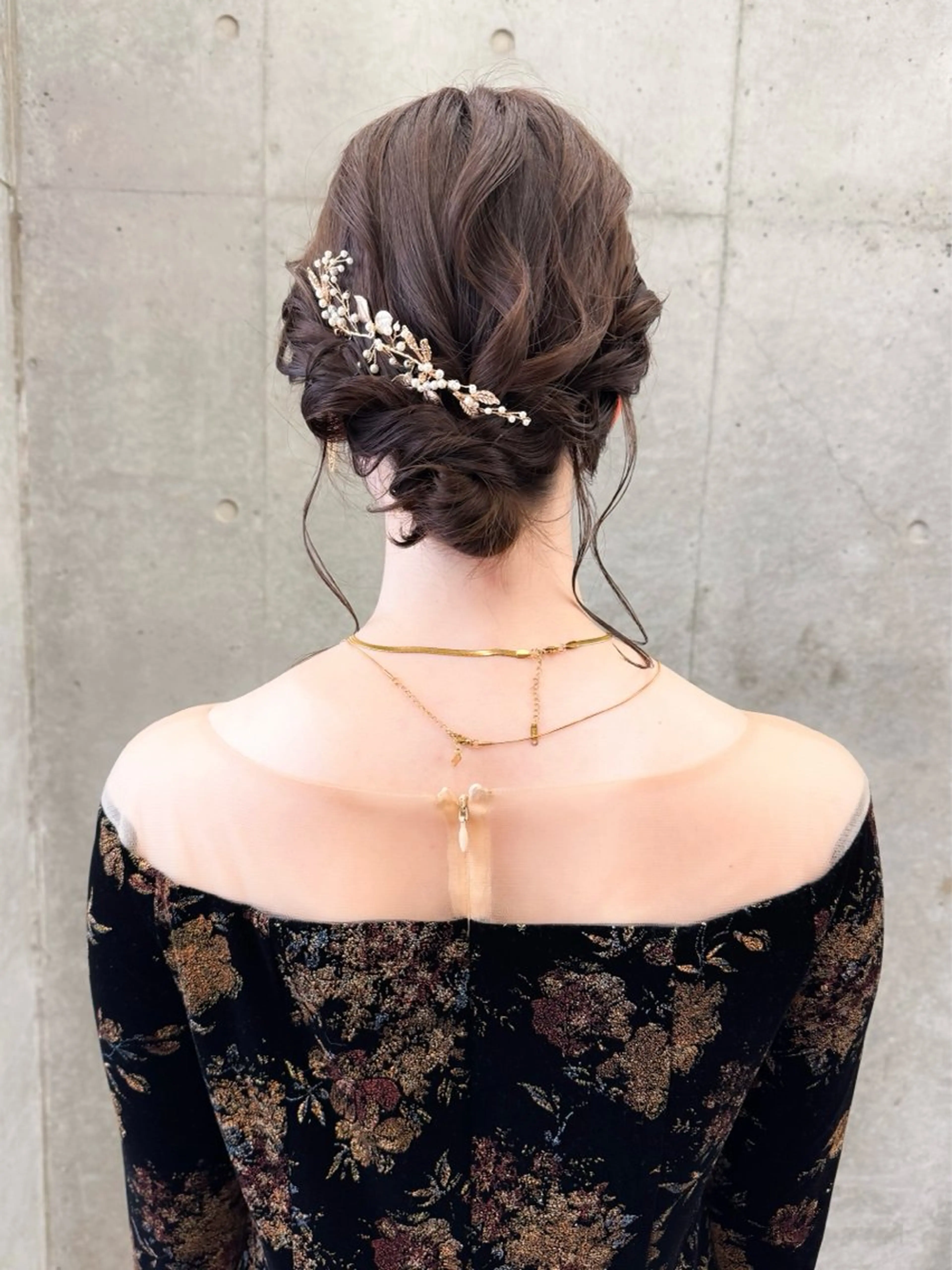 ミディアム カラー ヘアアレンジ 💖美髪矯正💖 辻未侑のヘアスタイル