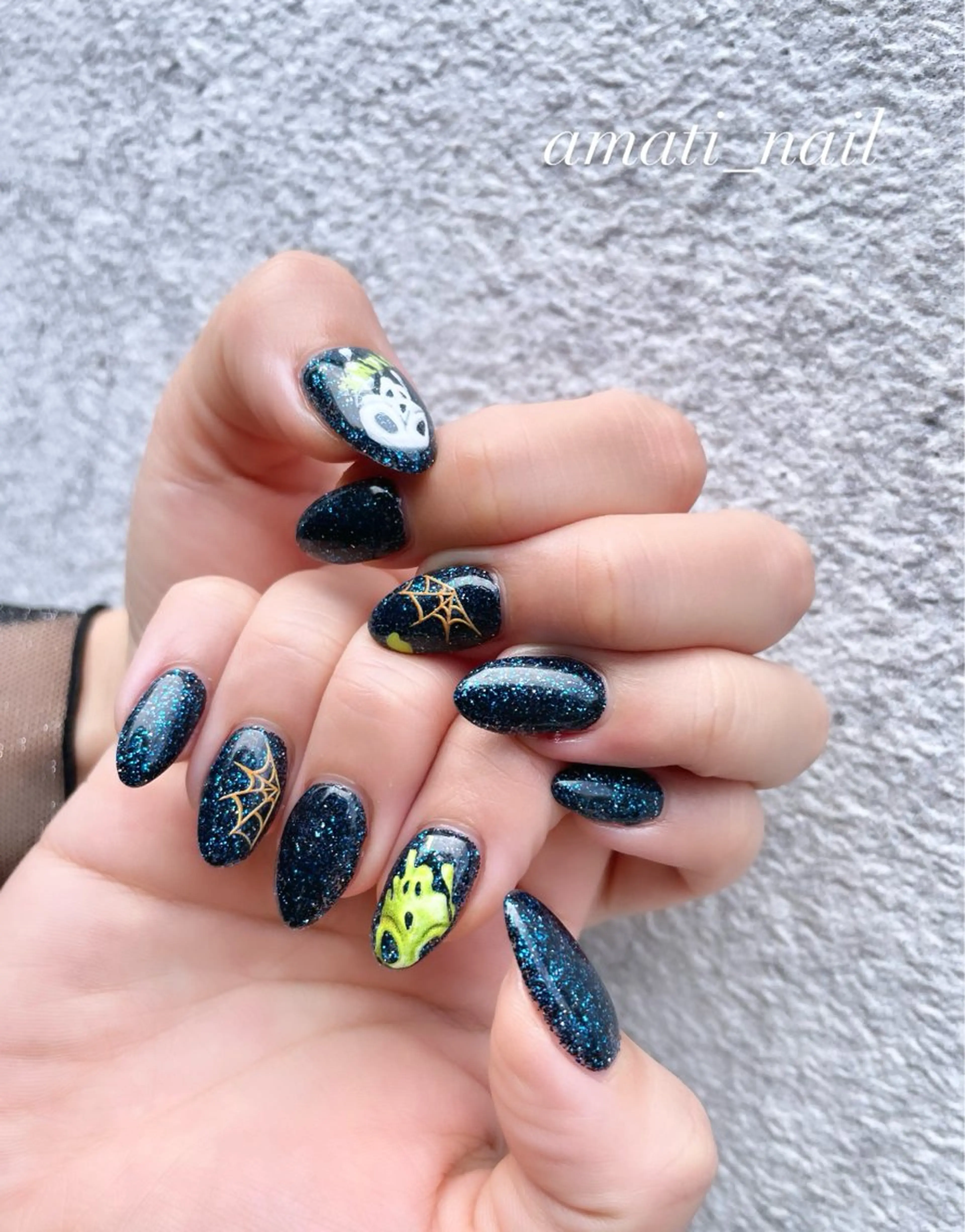 ネイル フットネイル ジェルネイル マグネットネイル ミラーネイル ニュアンスネイル ハンドネイル amati_nail TAKAKOのネイルデザイン