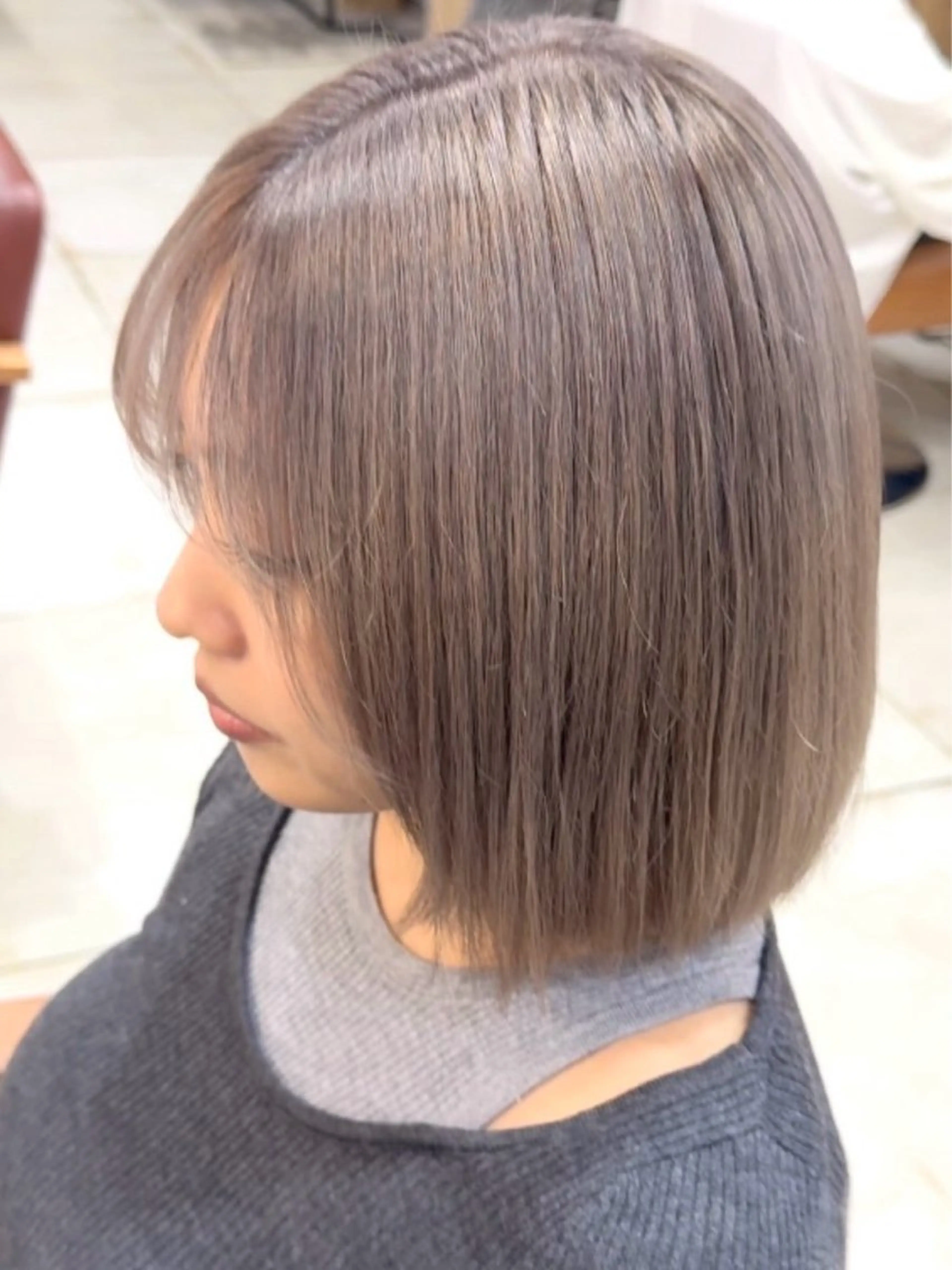 ショート ヘアカラー トリートメント ヘアセット 吉田裕太/ハイライト ダブルカラーのヘアスタイル