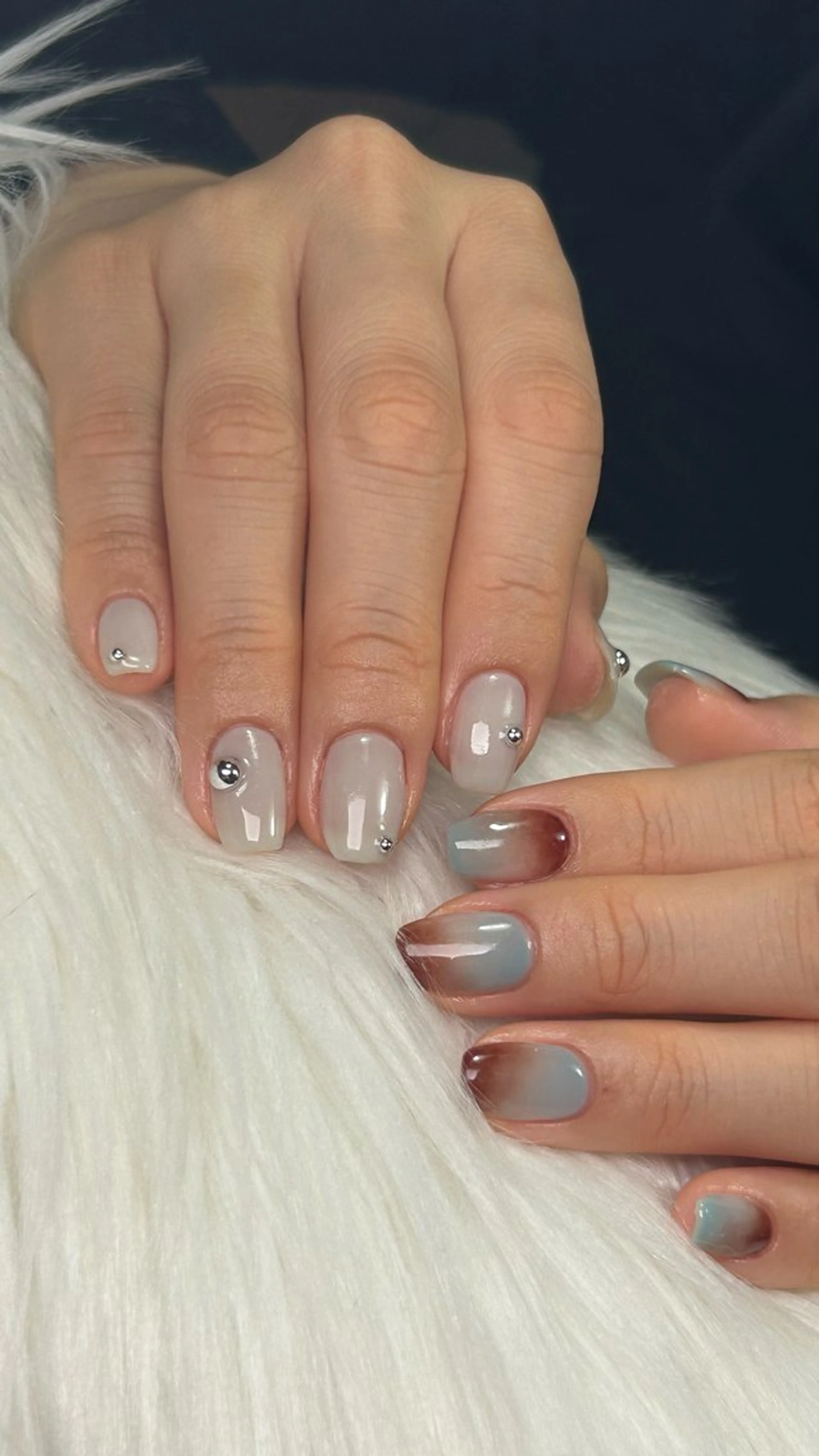 ネイル フットネイル Shine'an Maaiのネイルデザイン