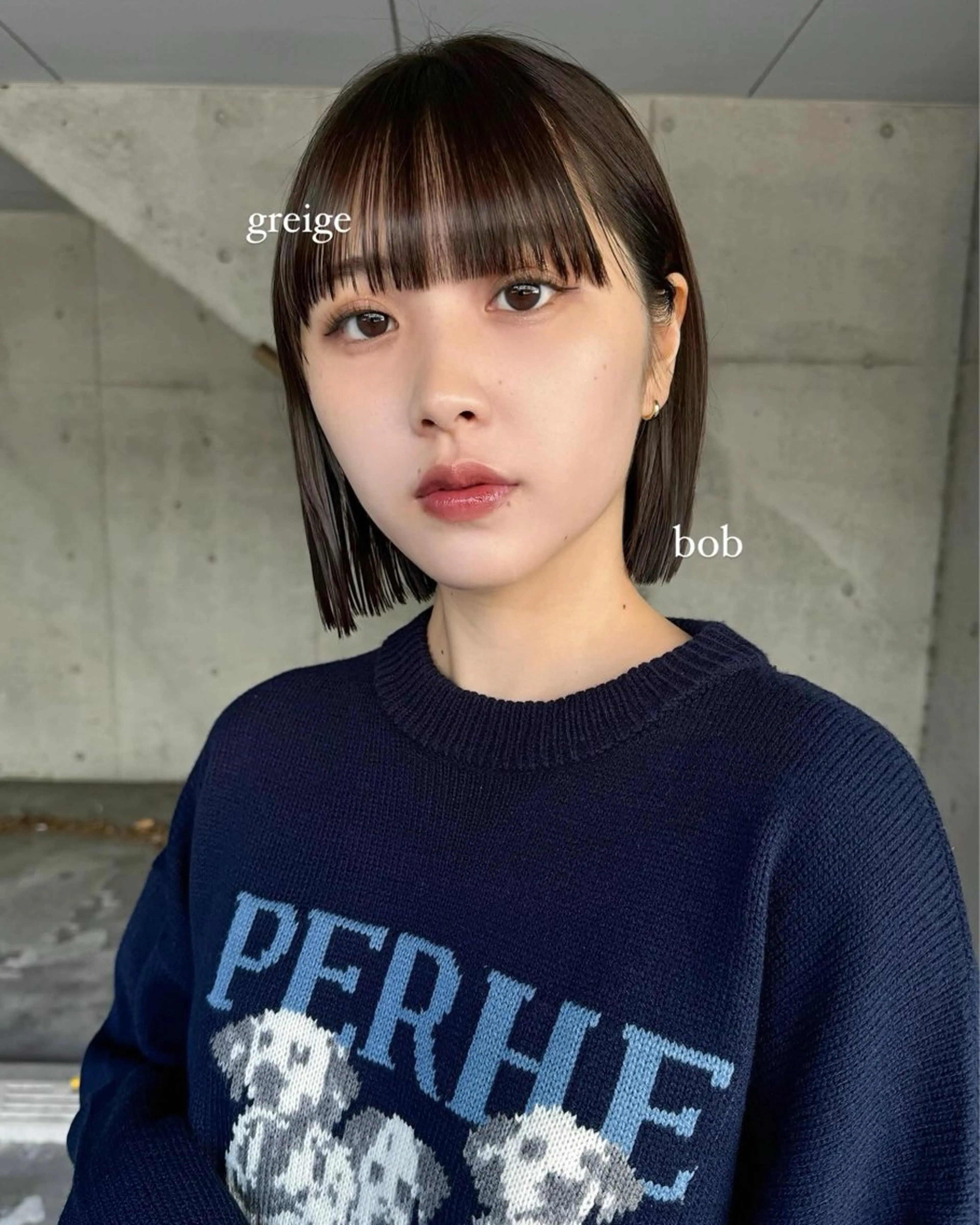 ショート カラー カット ヘアカラー トリートメント 松本優香/ボブ/ダ ブルカラー/髪質改善のヘアスタイル